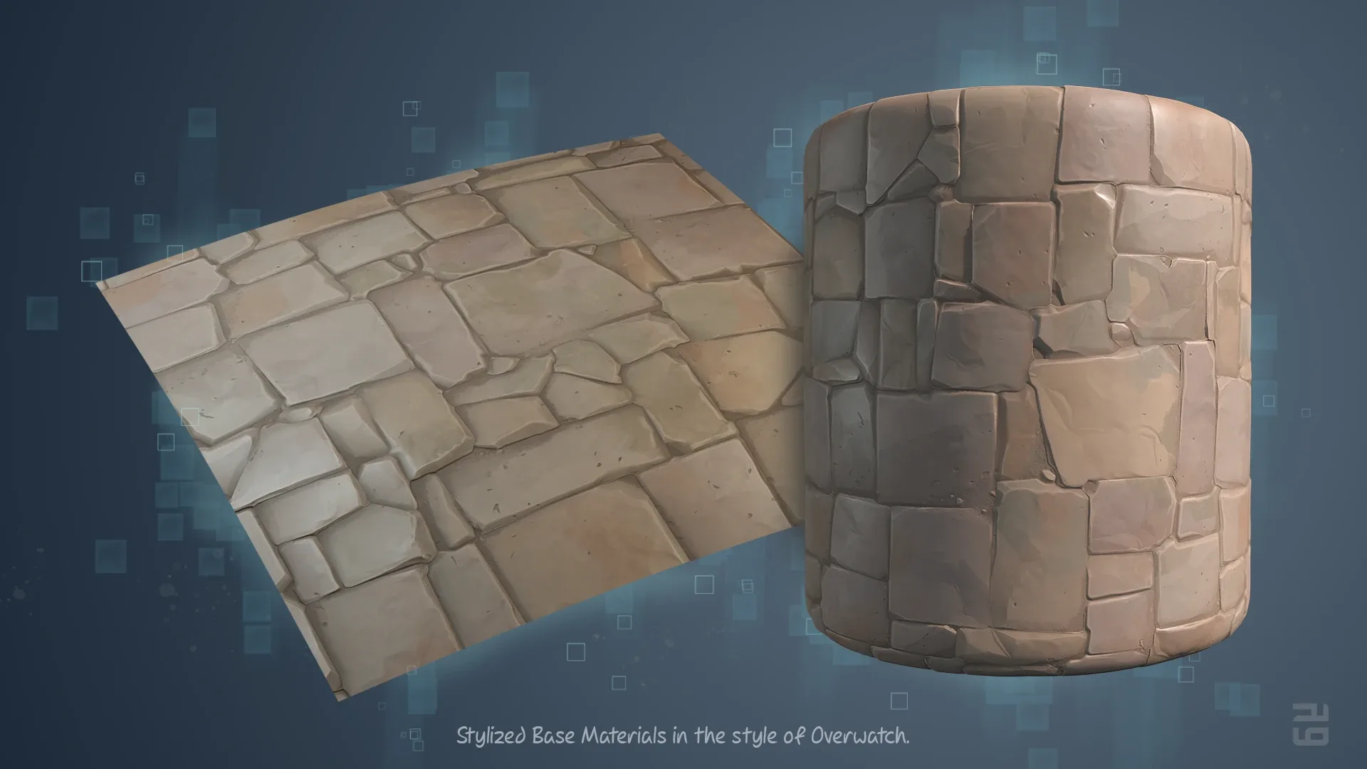 Stylized Base Materials | Overwatch Style | Pack 03