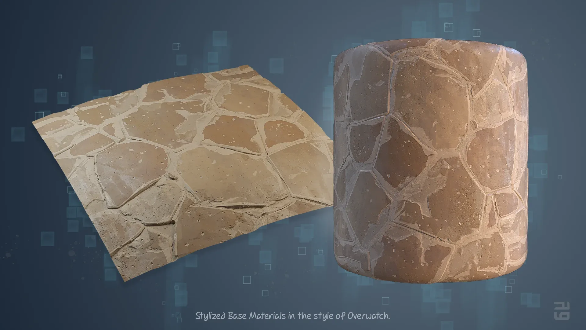 Stylized Base Materials | Overwatch Style | Pack 04