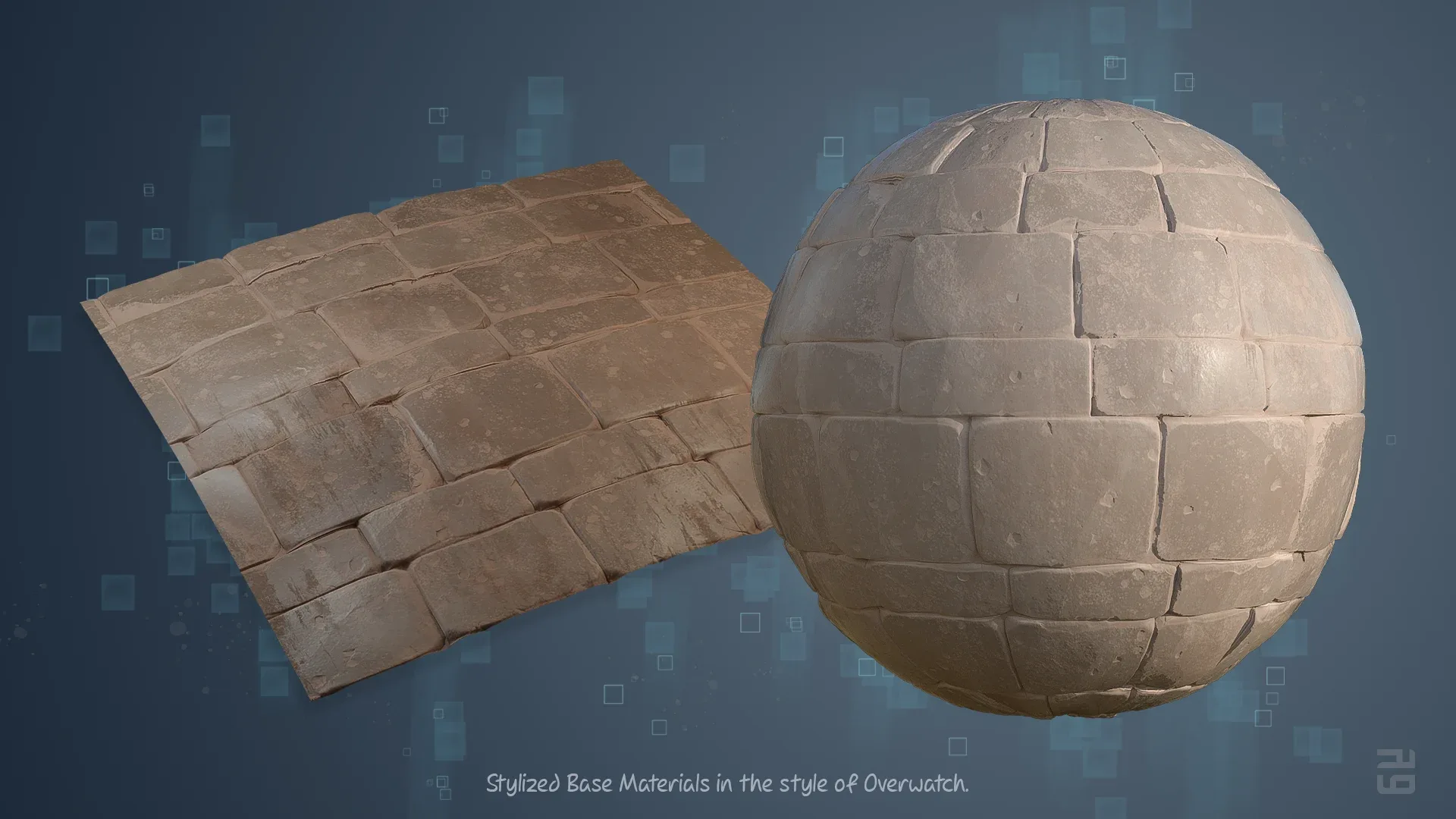 Stylized Base Materials | Overwatch Style | Pack 04