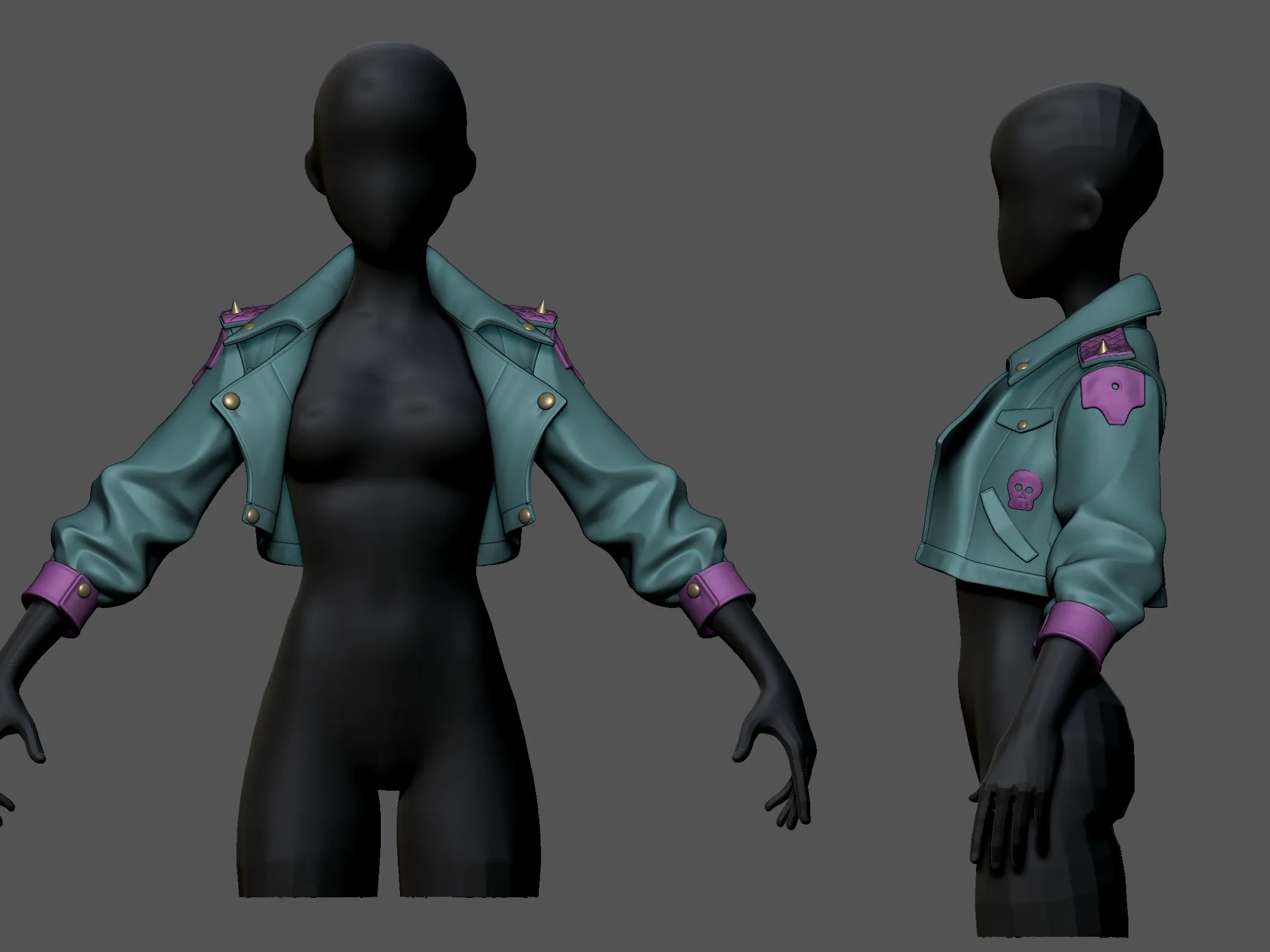 Stylized Jacket 1 Tutorial