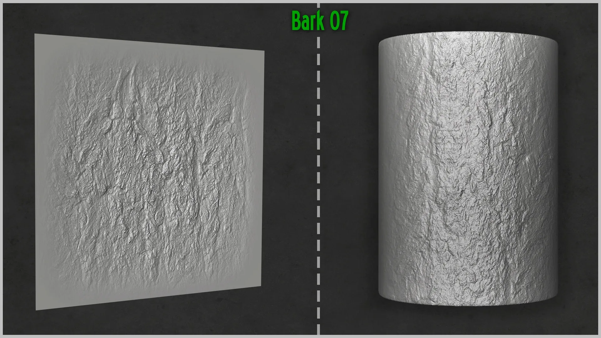 Zbrush Alpha Pack - Wood & Bark (Free)