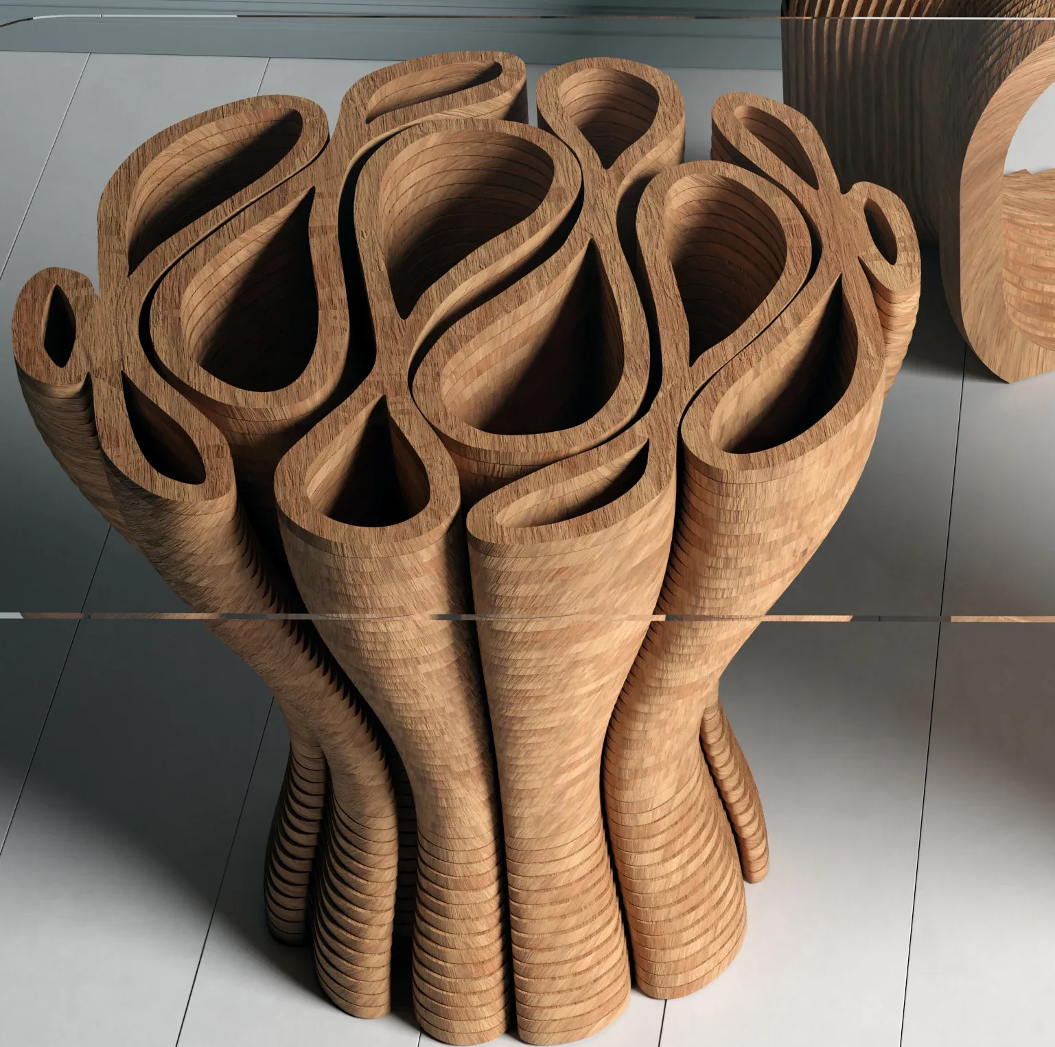 parametric dining table