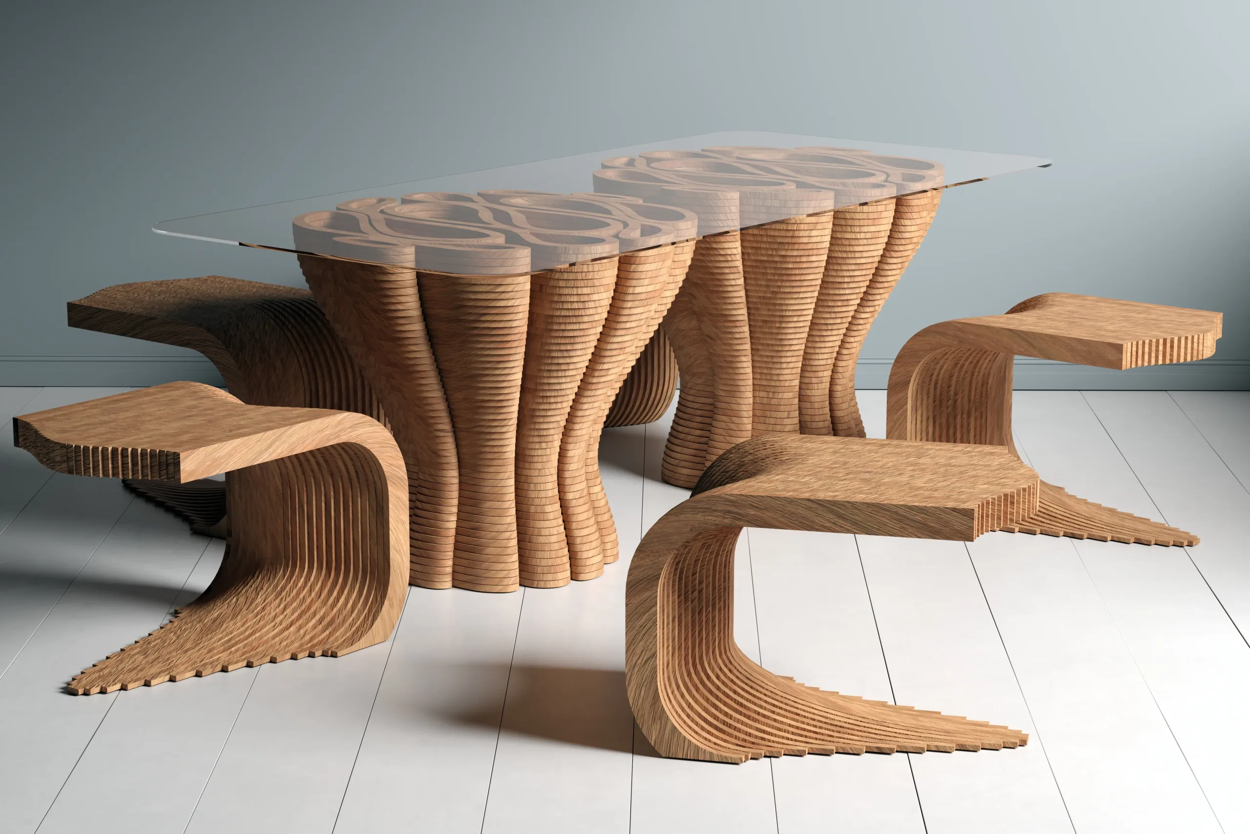 parametric dining table