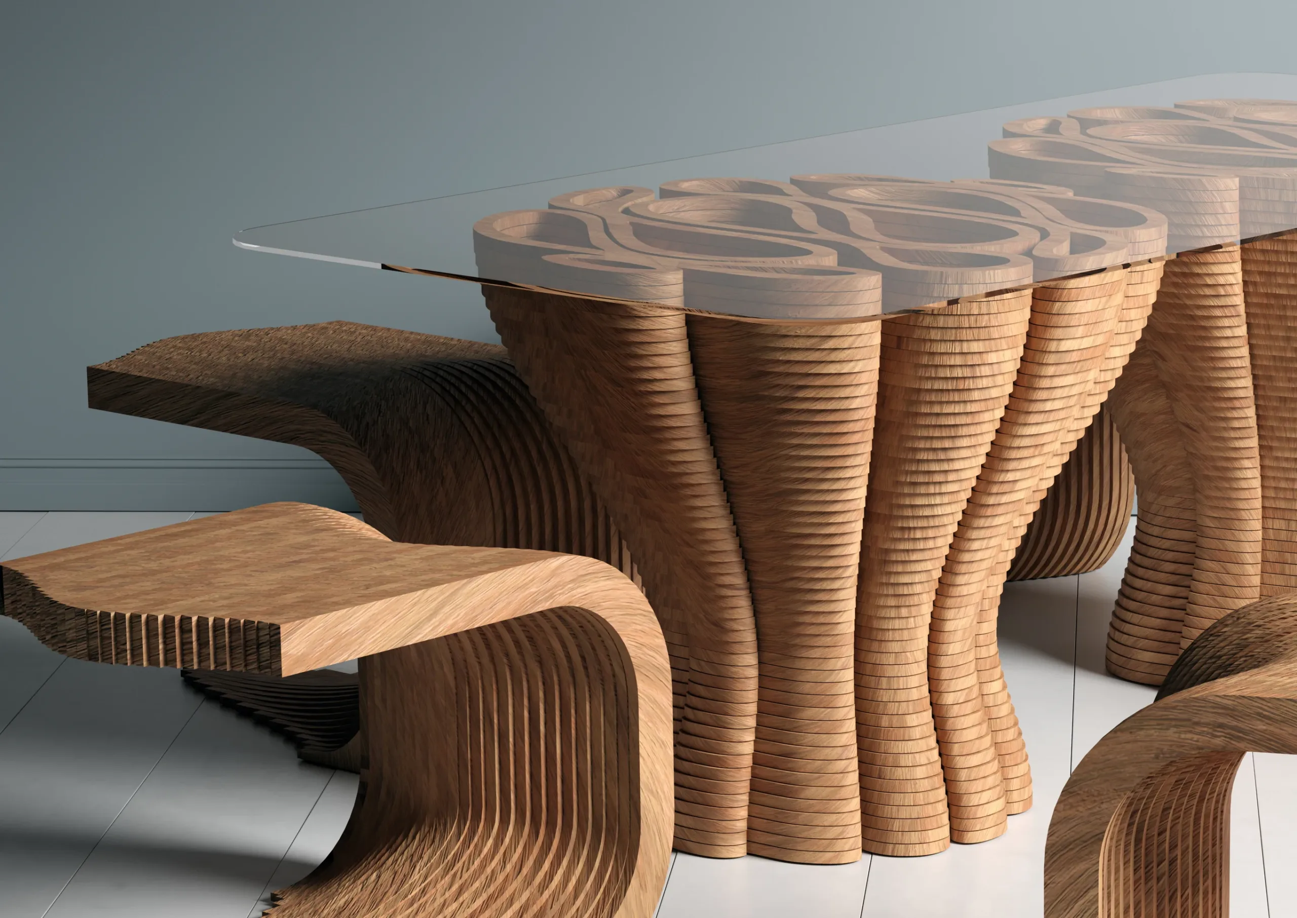 parametric dining table