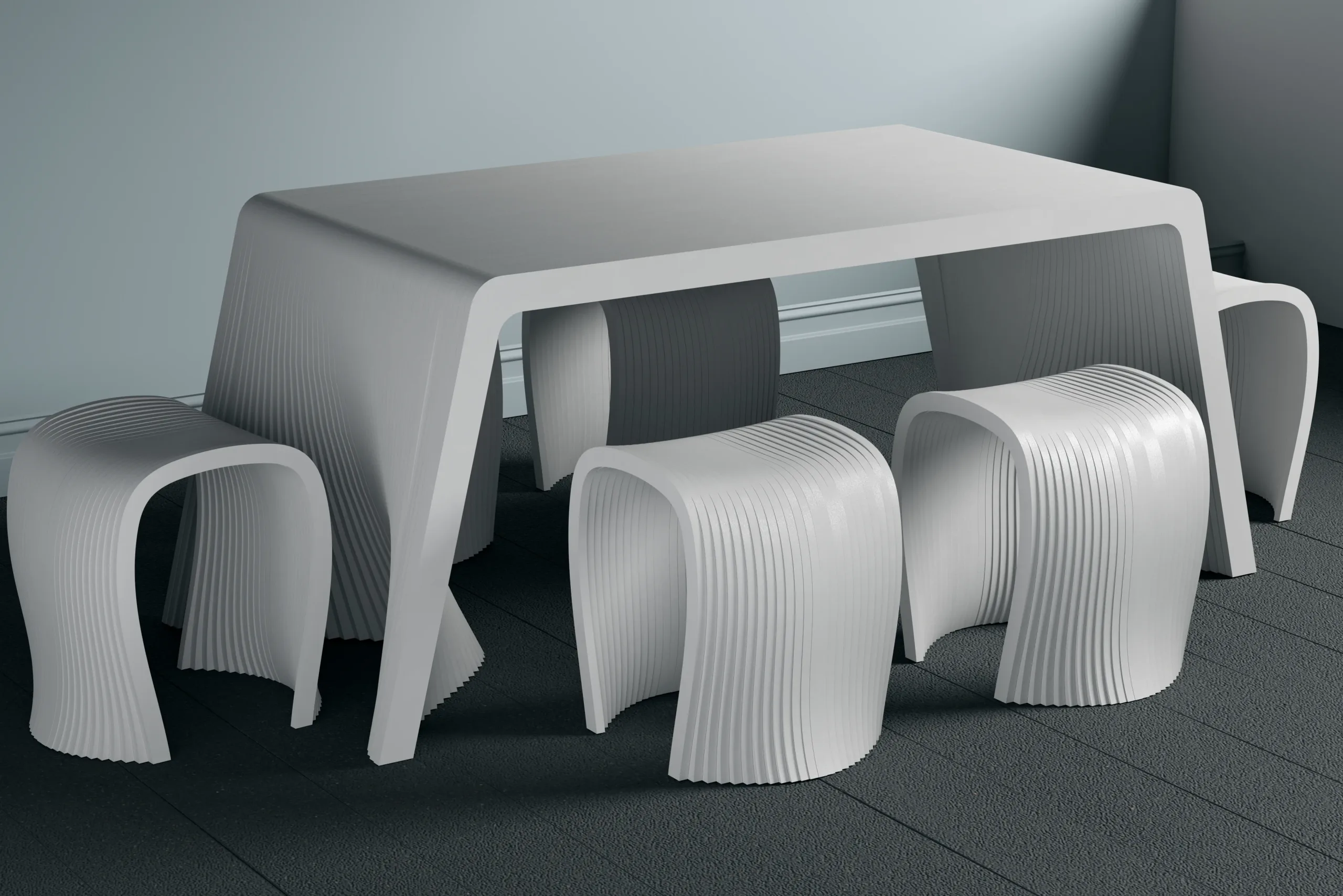 parametric dining table 02