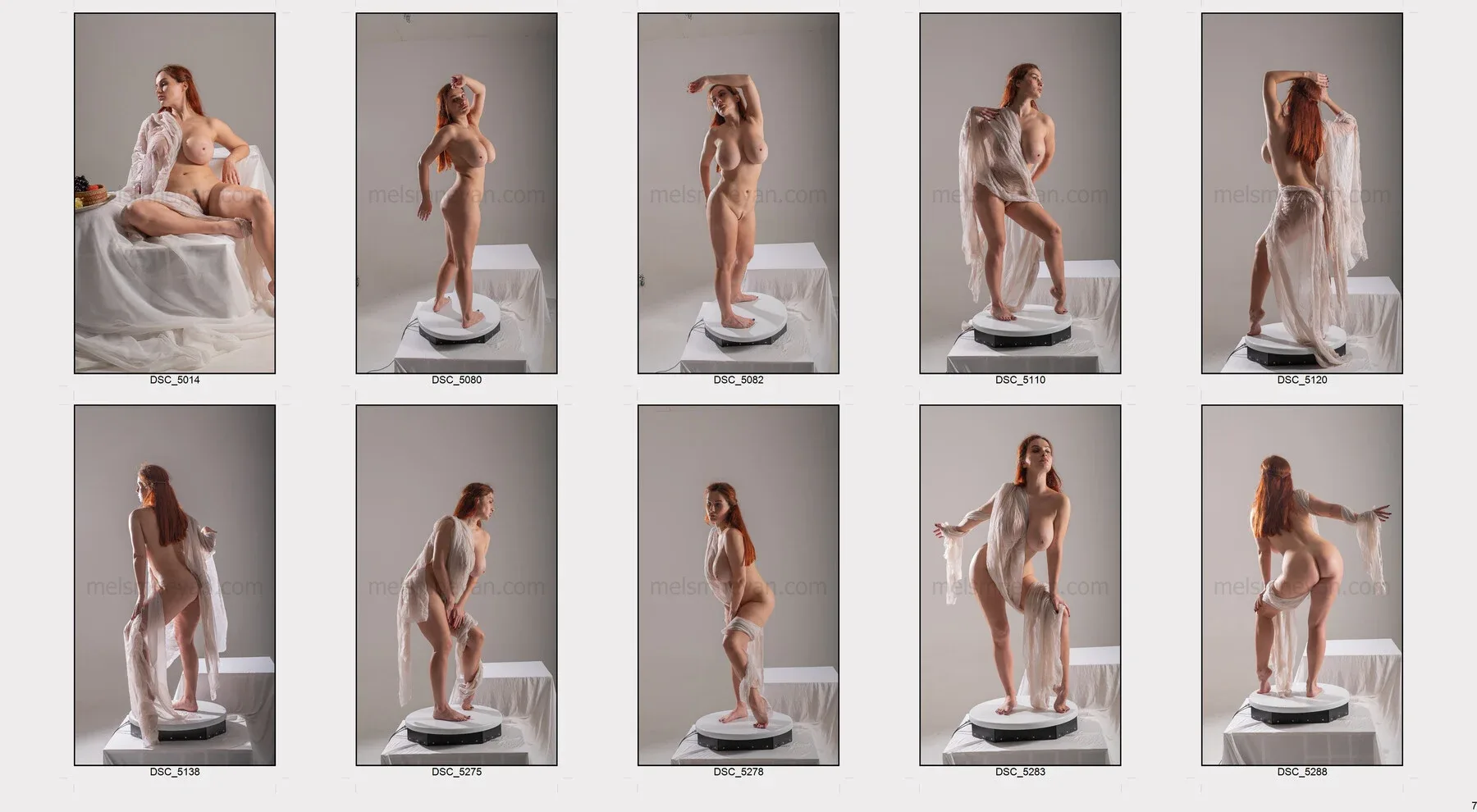 Curvy Ginger Girl 2 [1150+ Renecance Style Reference Images BUNDLE]