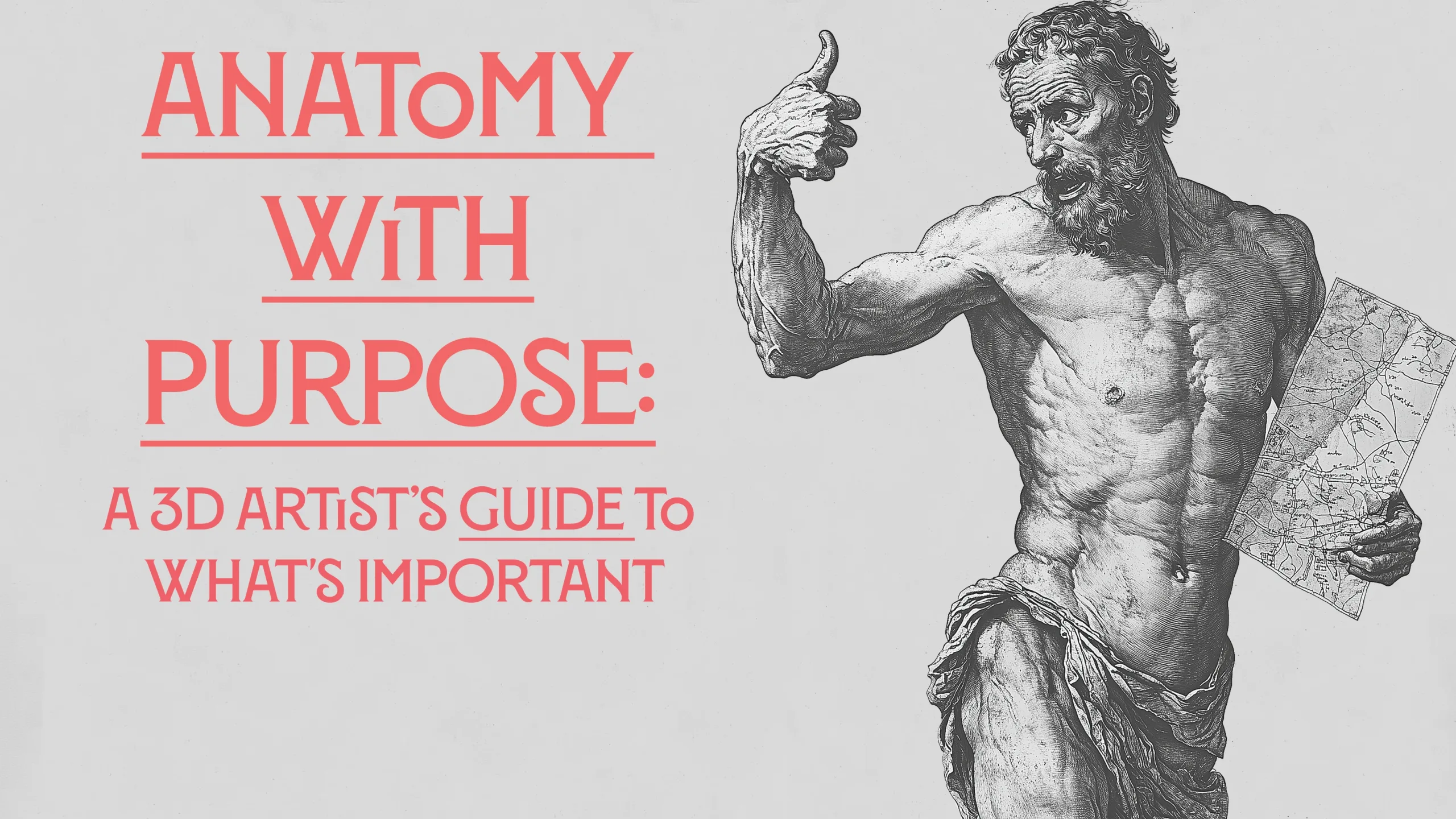 Anatomy With Purpose: A 3D Artist's Guide To What's Important