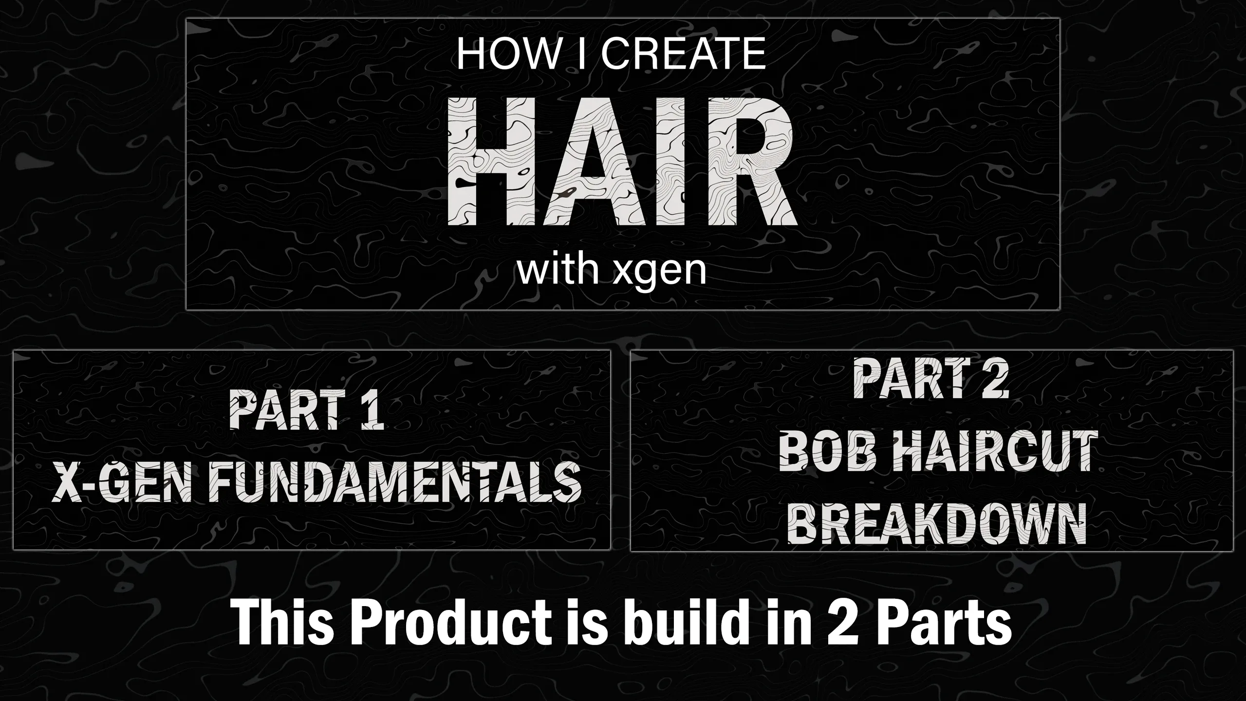 HOW I CREATE Hair with Xgen - Maya