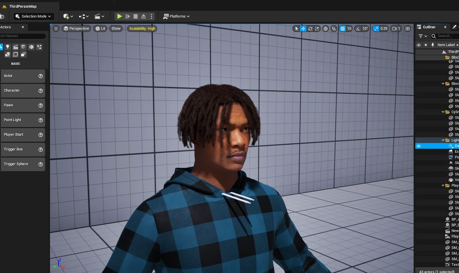 PixelHair Hairstyle - Ken Carson Dreads 020 (Hair for blender/ unreal engine / metahuman) Afro hair | Kinky hair | 4c Hair | African / African American Hair