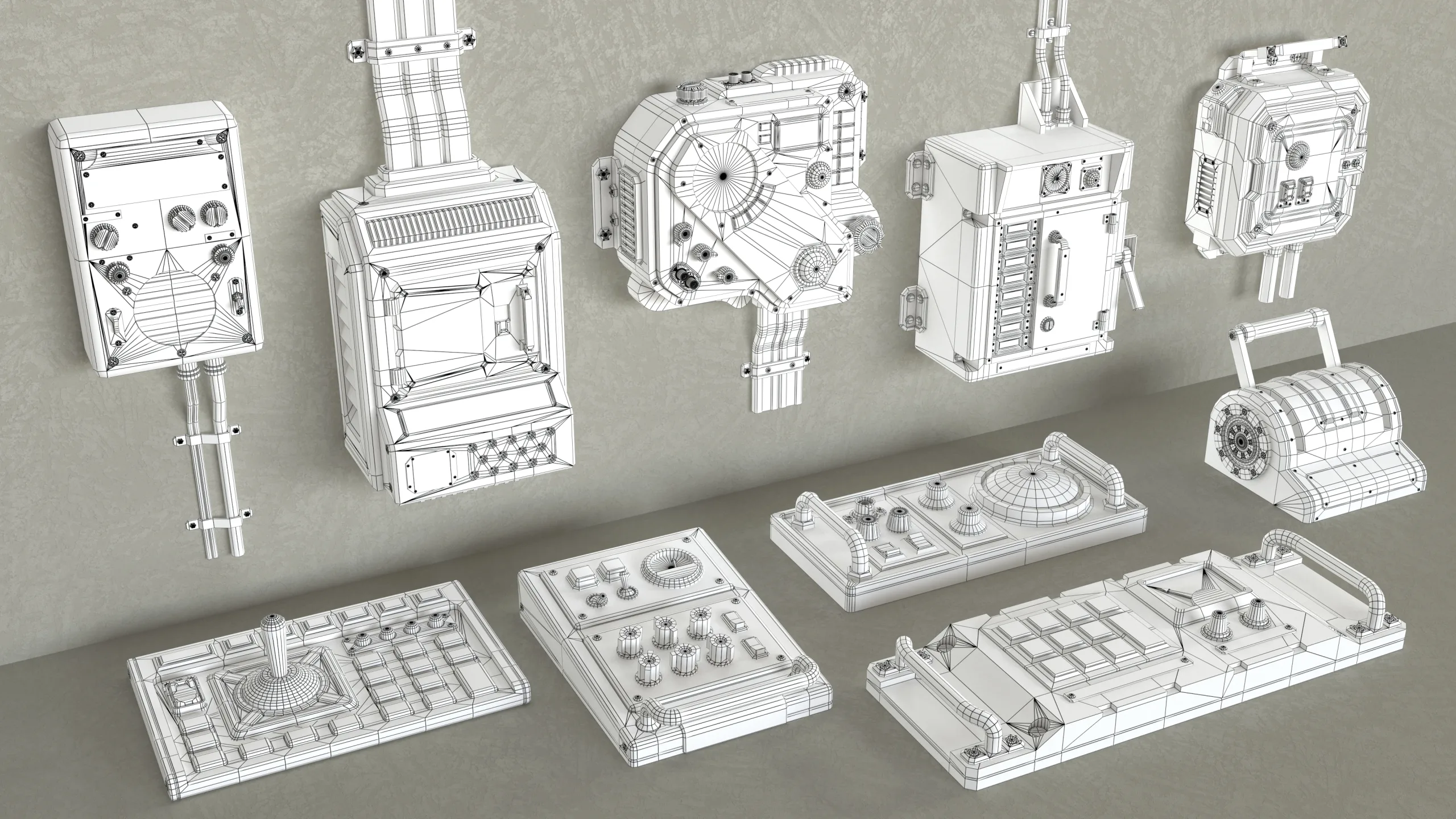 Control Panel 2 - 10 pieces