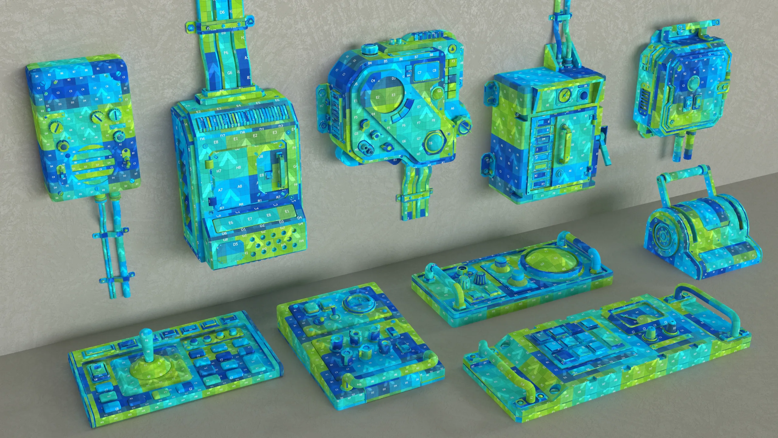 Control Panel 2 - 10 pieces