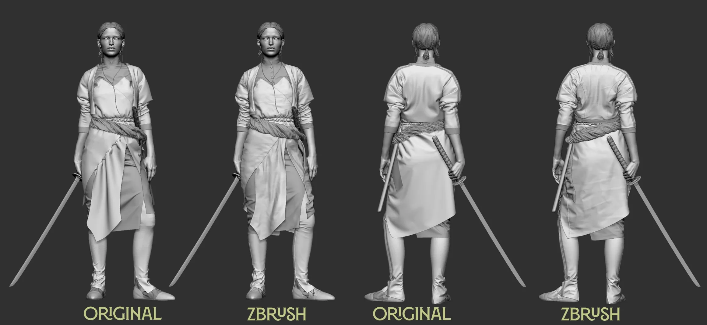 Bringing Life To Clothes In ZBrush