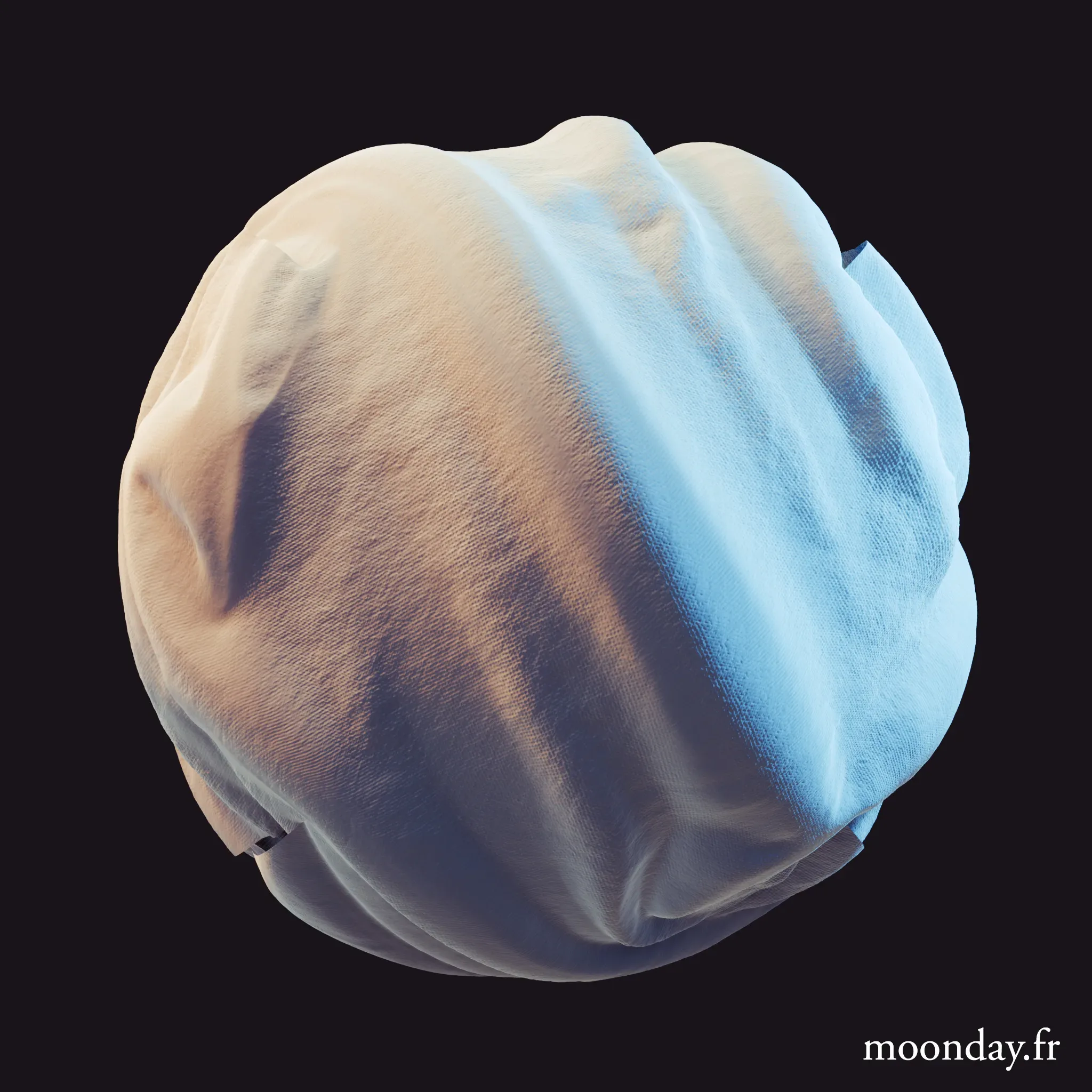 Scanned clothes textures