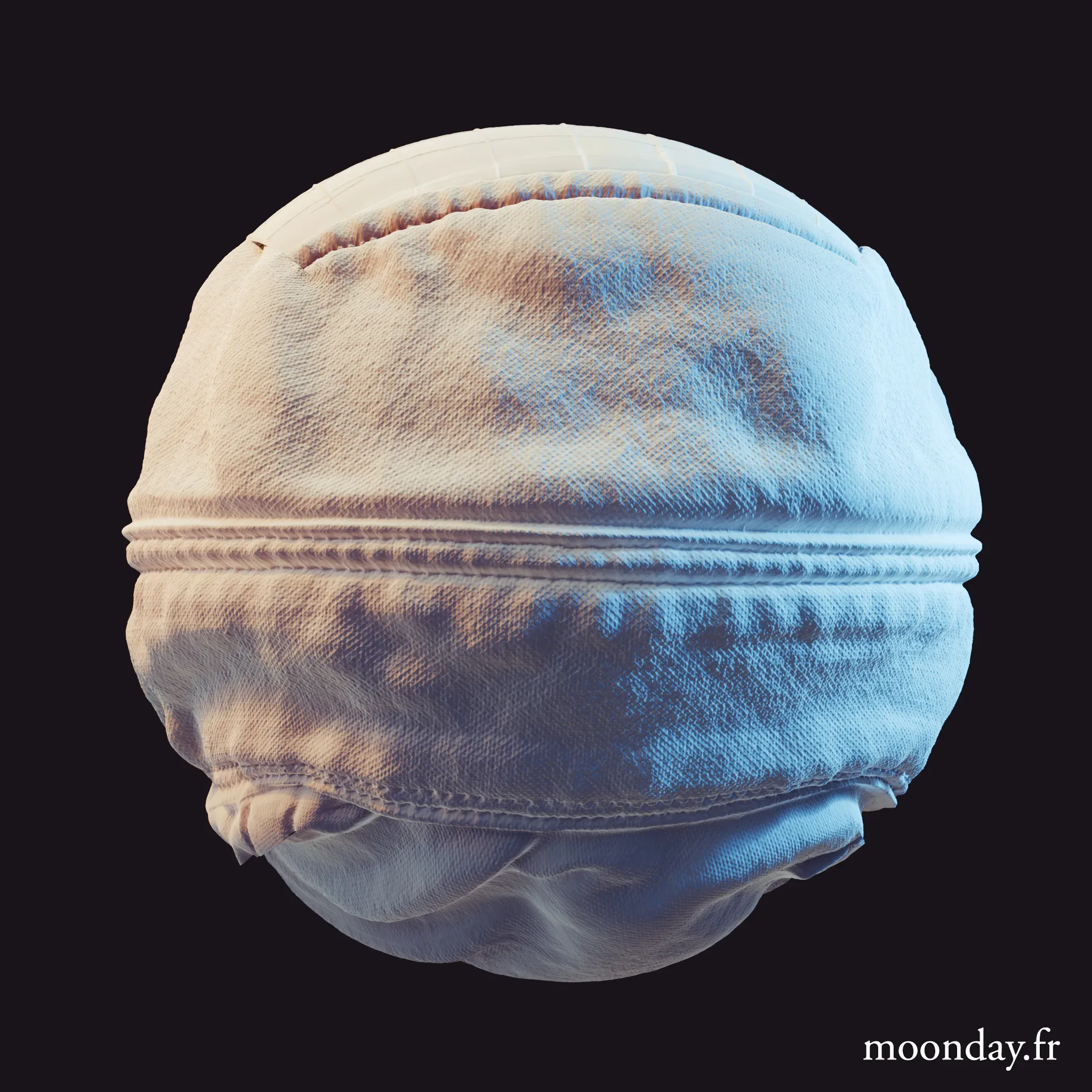 Scanned clothes textures