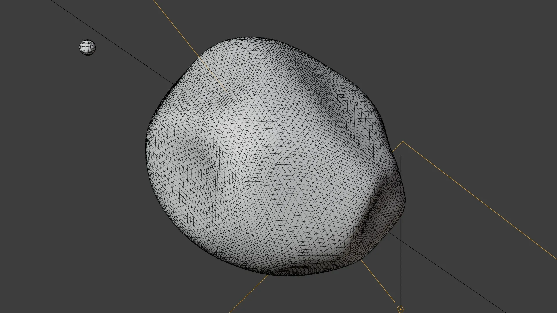 Procedural Asteroid with Craters