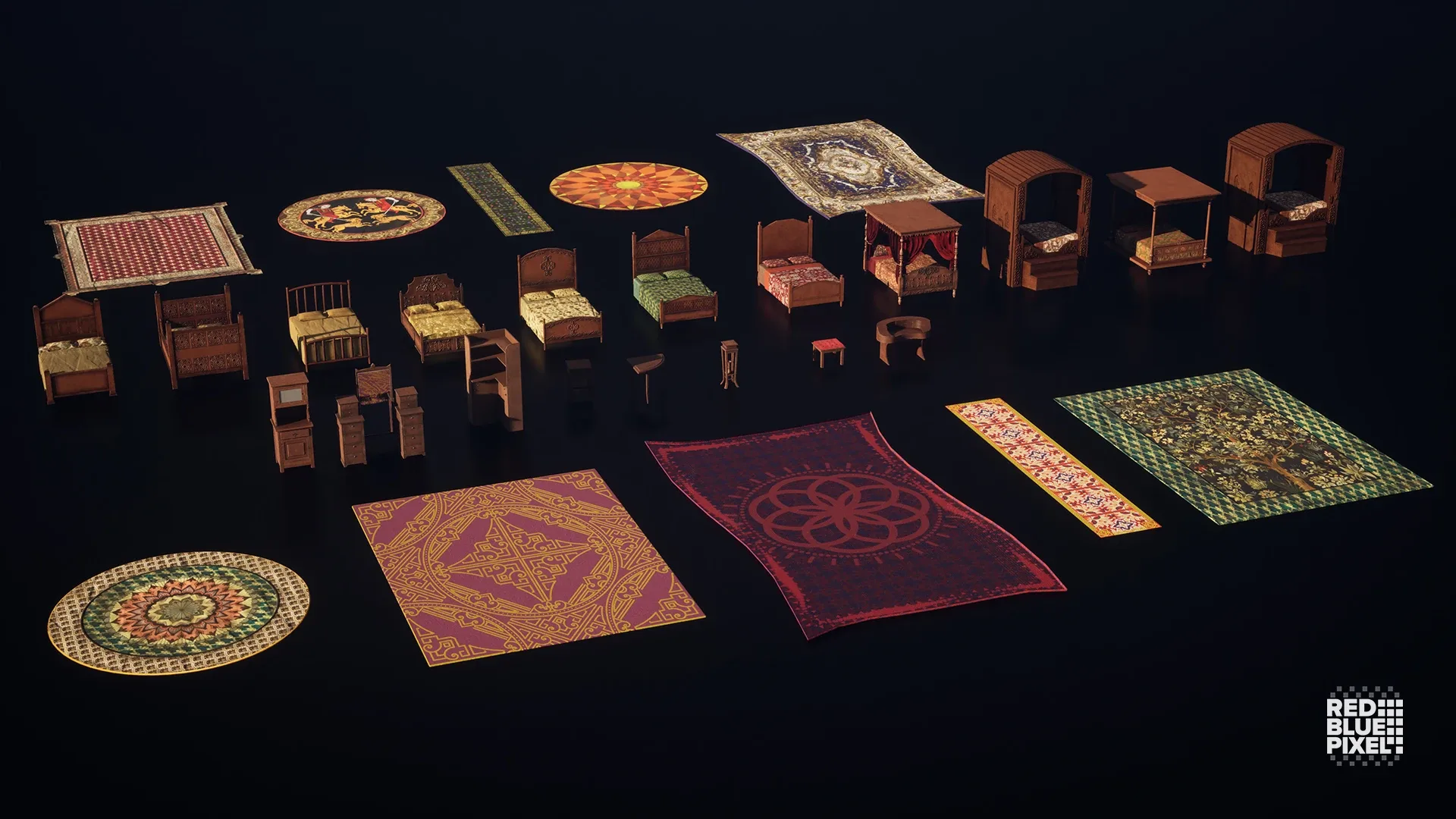Medieval Furniture Vol 01