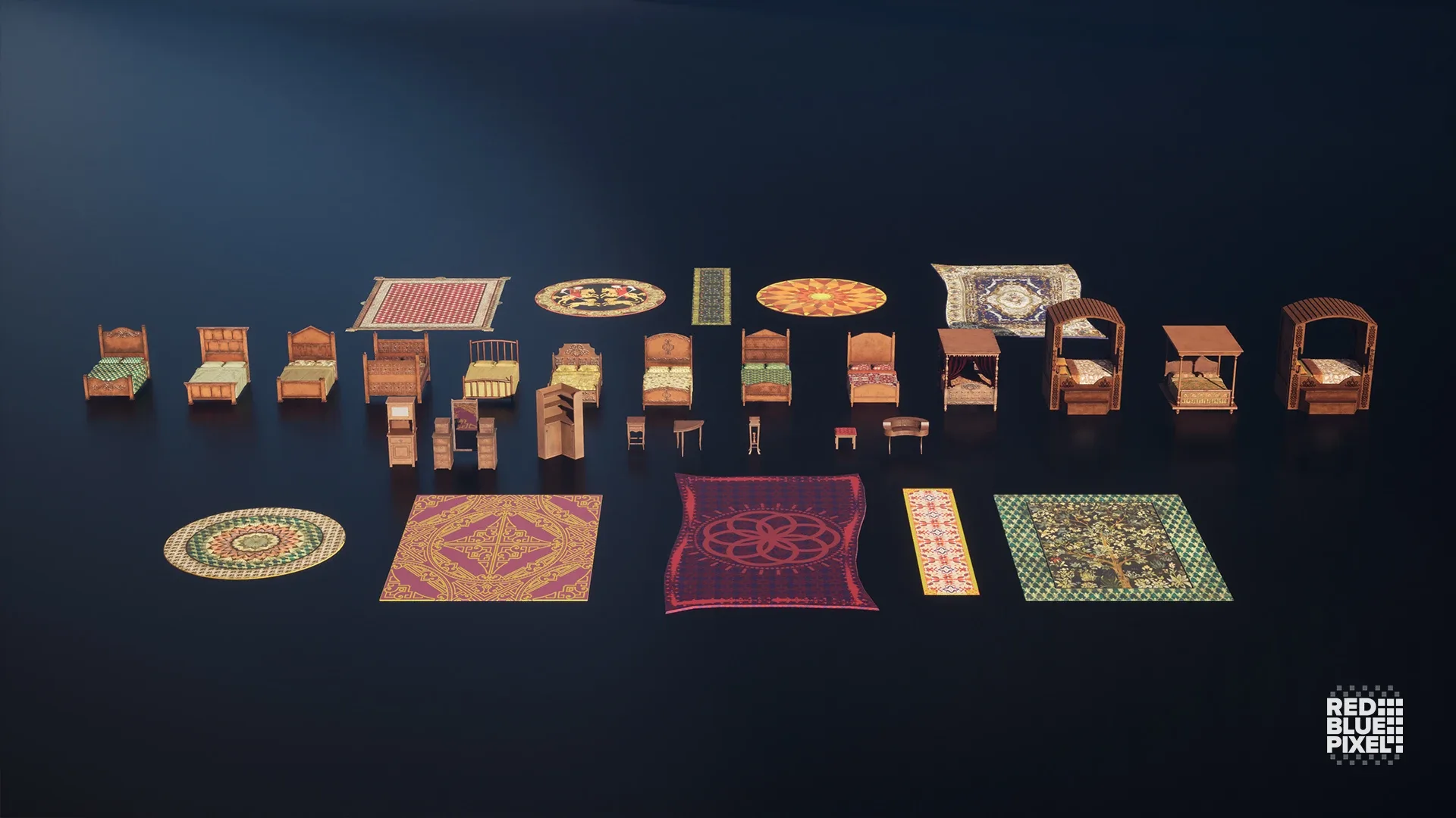 Medieval Furniture Vol 01