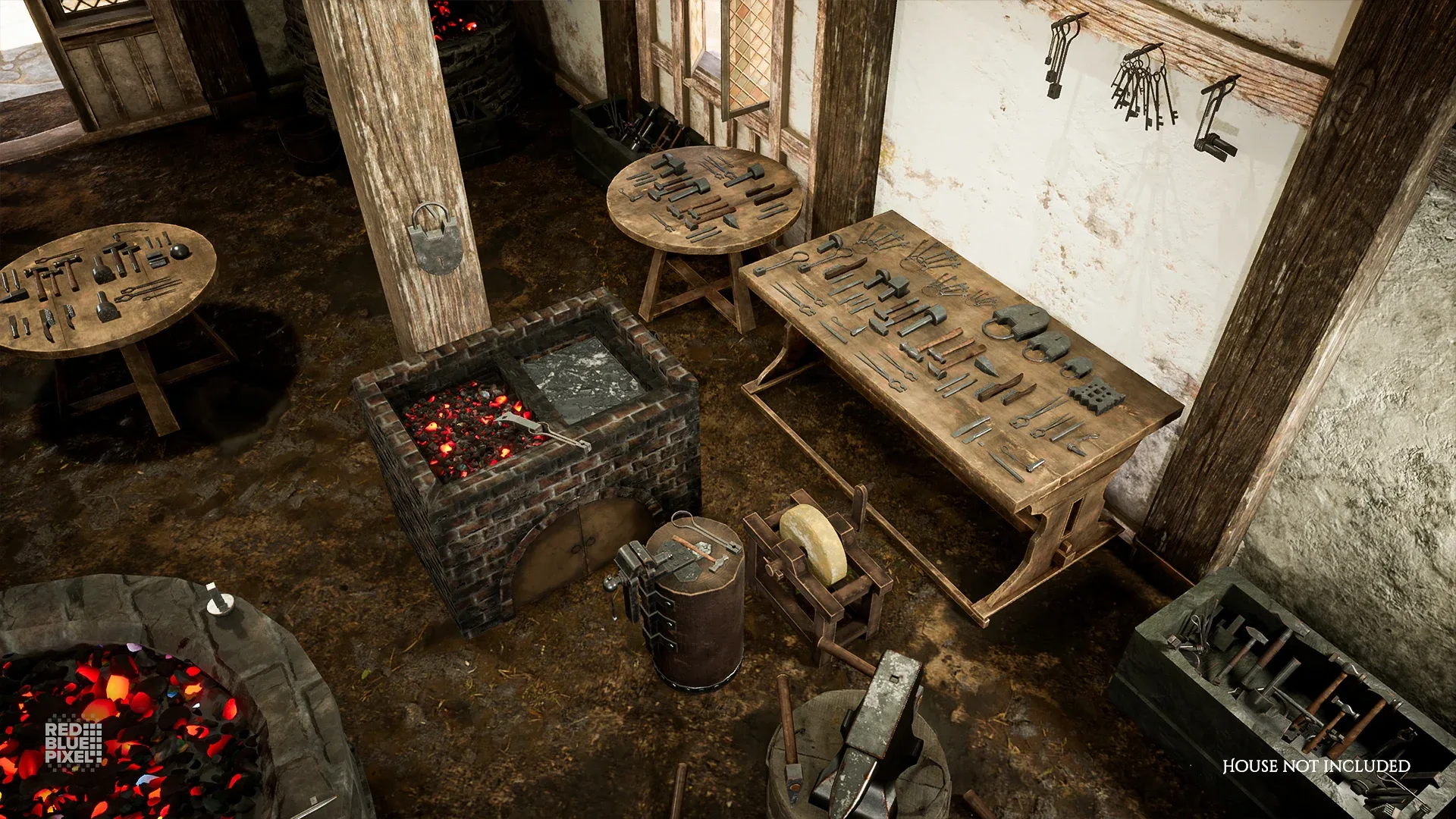 Medieval Blacksmith's Toolset