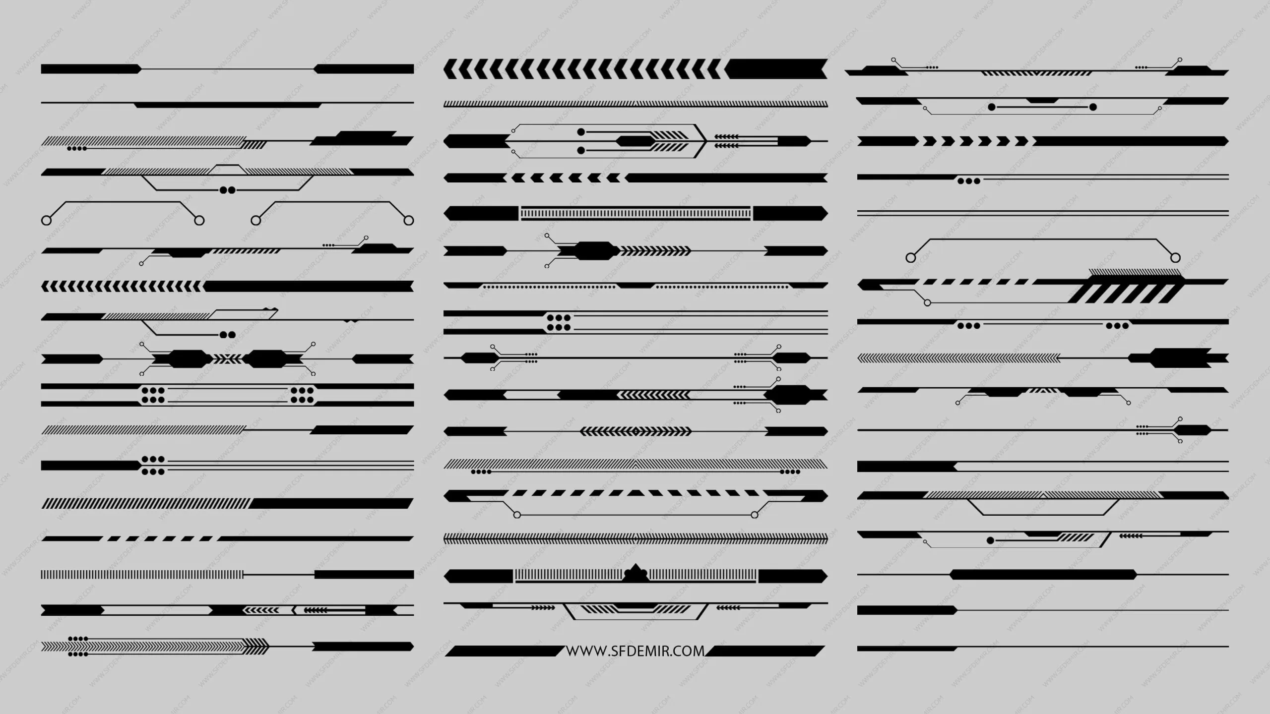 50 + Sci-Fi Alpha Decal Pack Vol 03