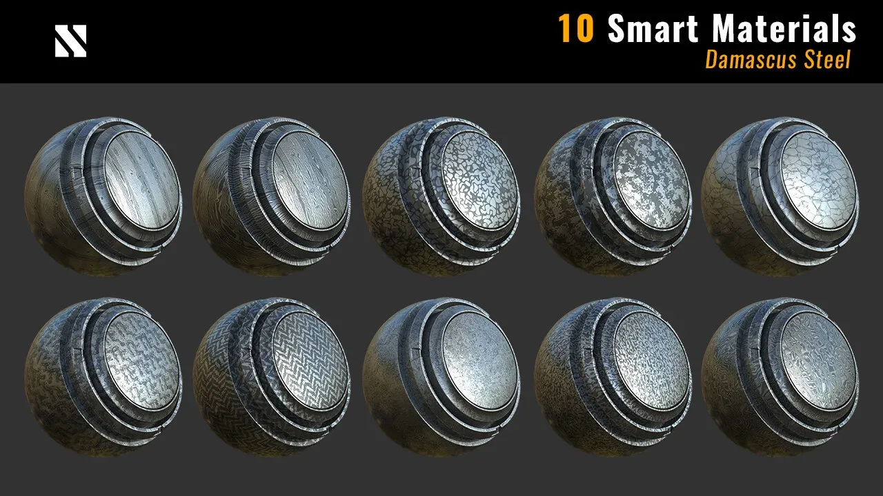 10 Damascus Steel - Smart Materials
