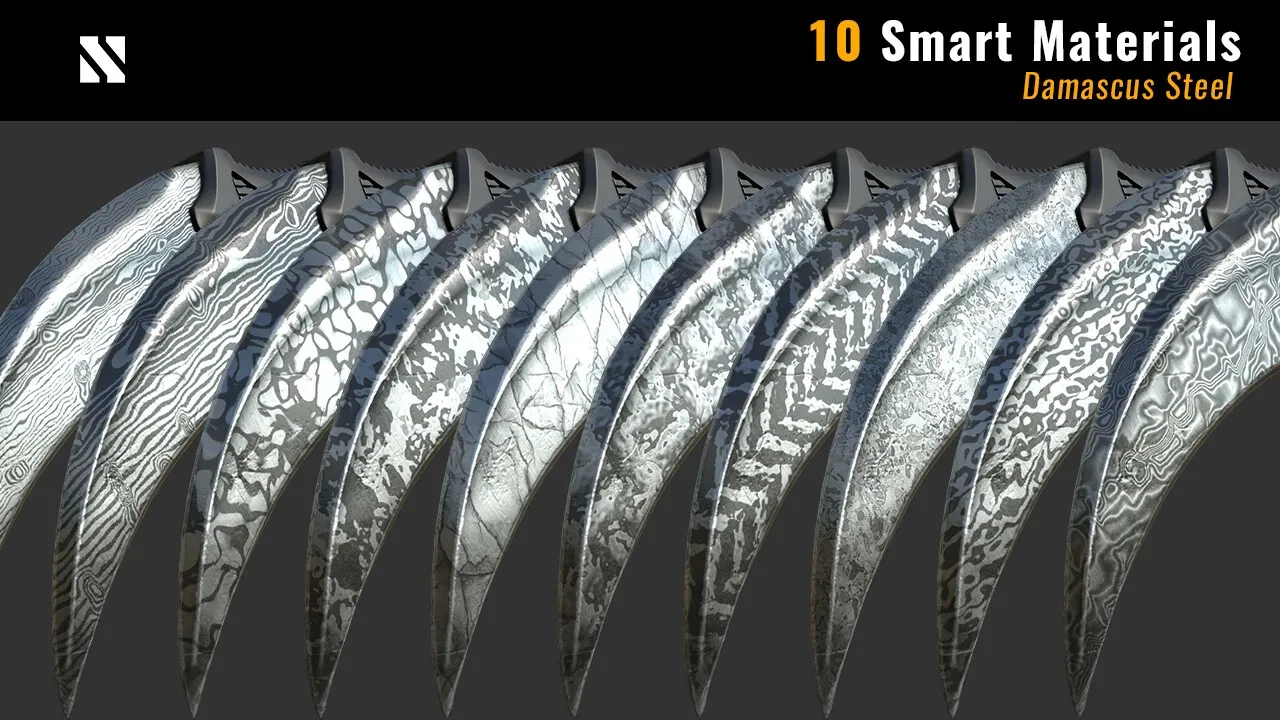 10 Damascus Steel - Smart Materials