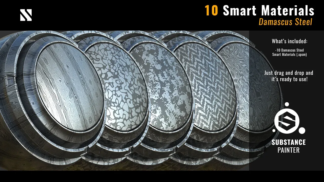 10 Damascus Steel - Smart Materials