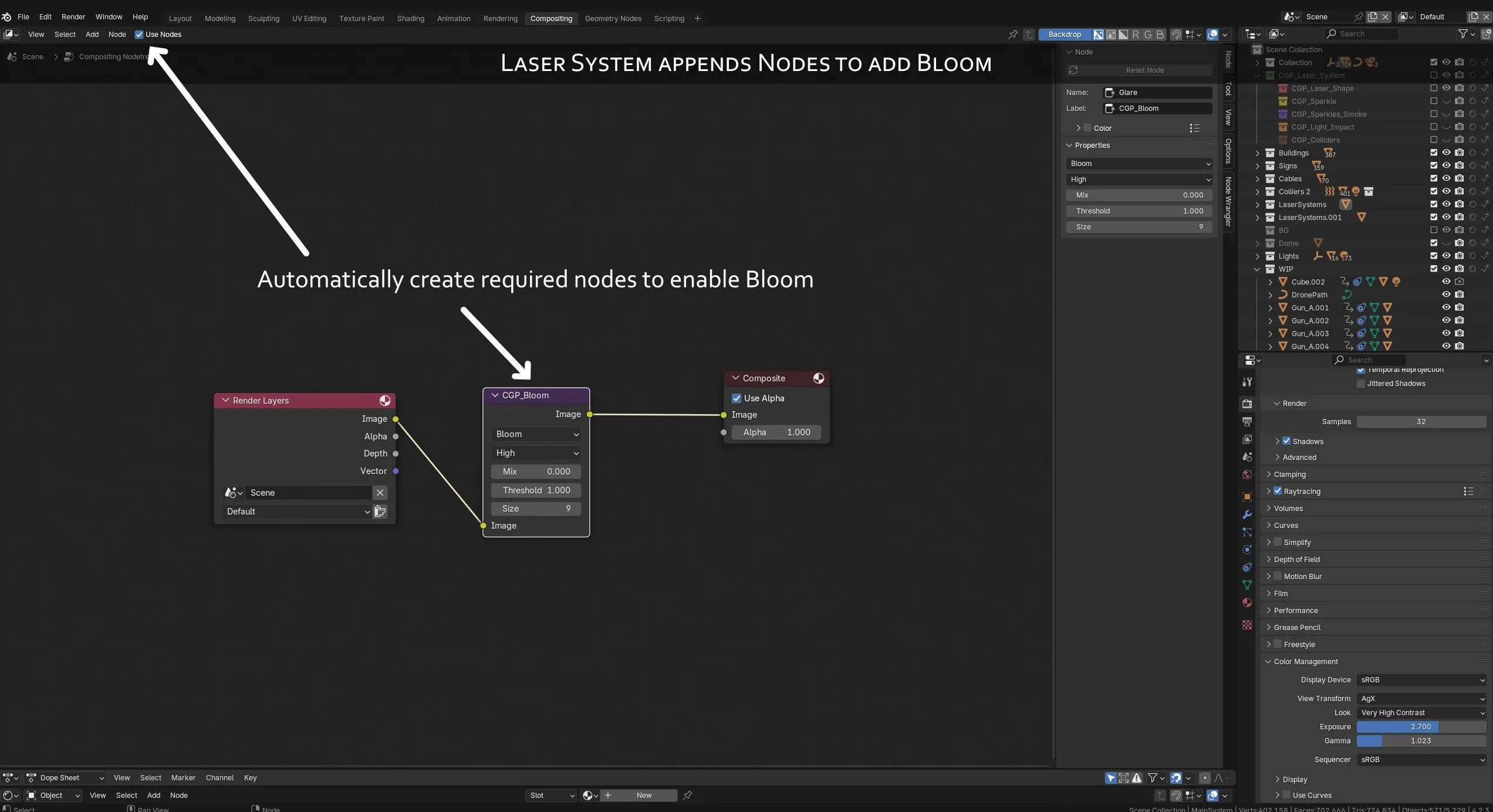 Laser System - Laser VFX Add-on for Blender
