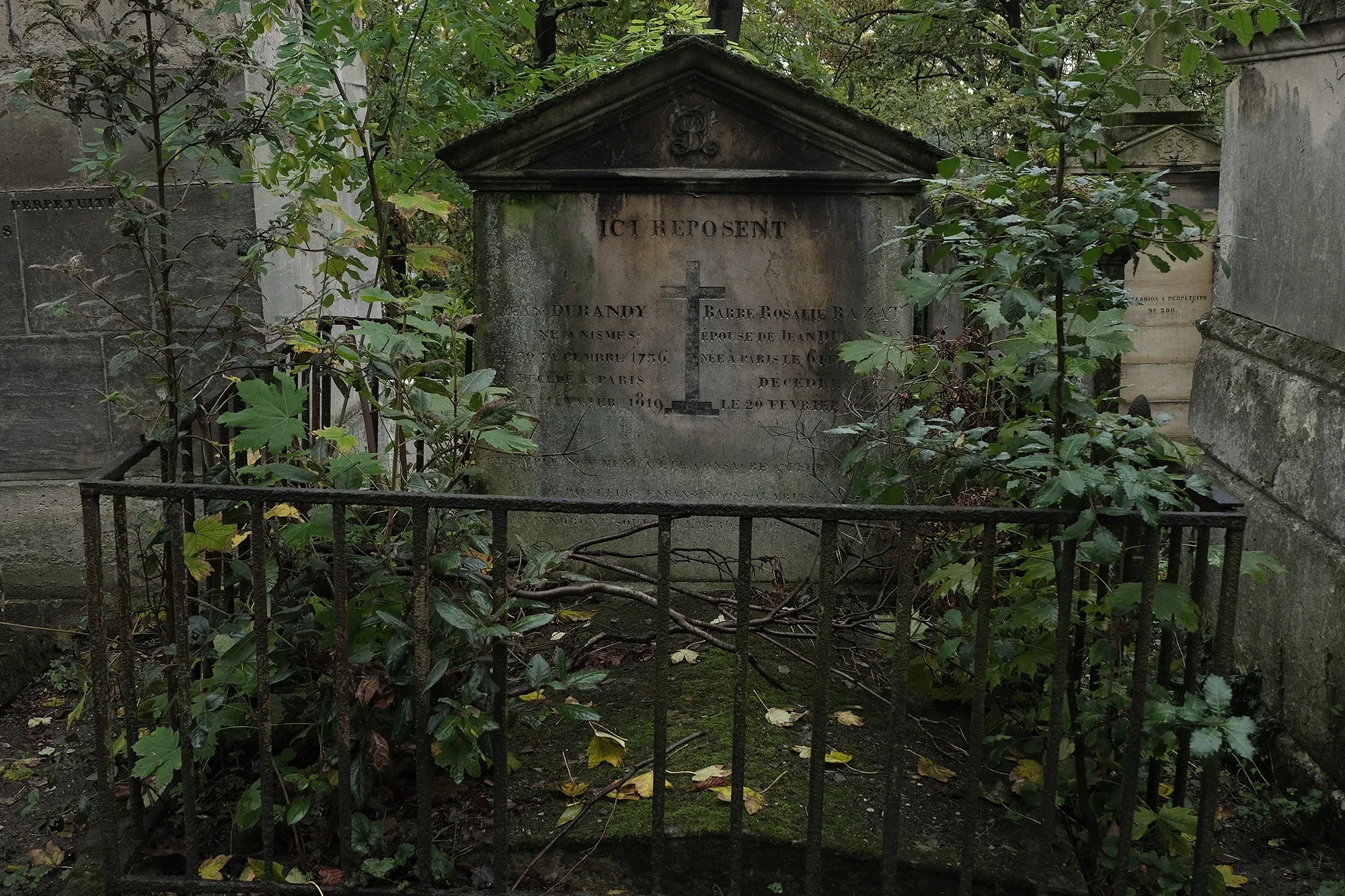 Vegetation Cemetery