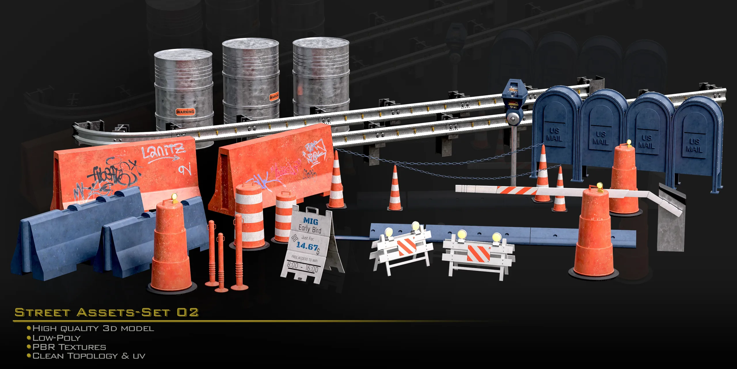Street Asset Set 02