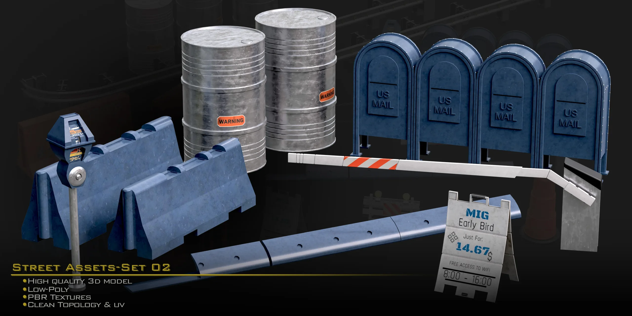 Street Asset Set 02