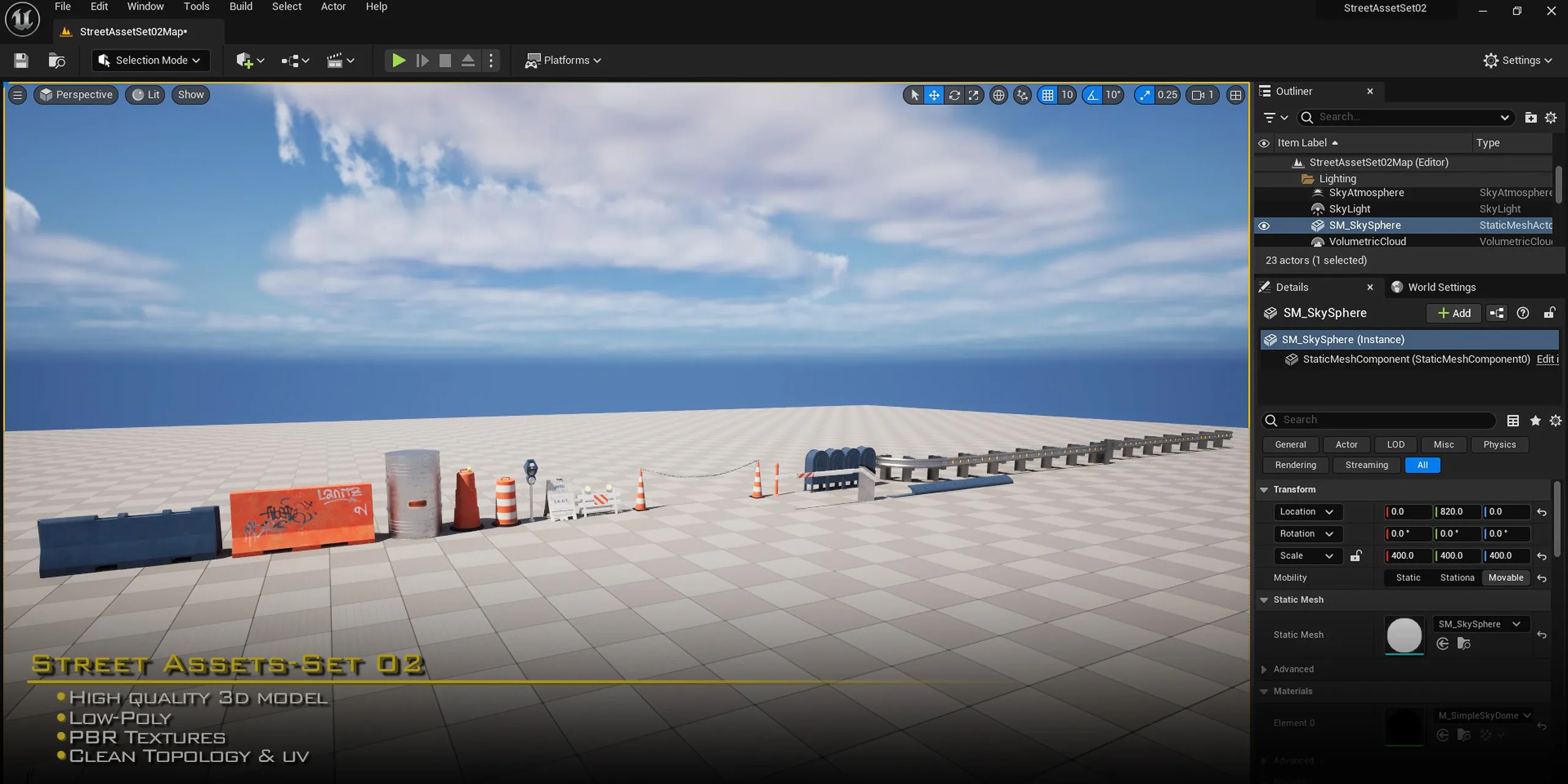 Street Asset Set 02