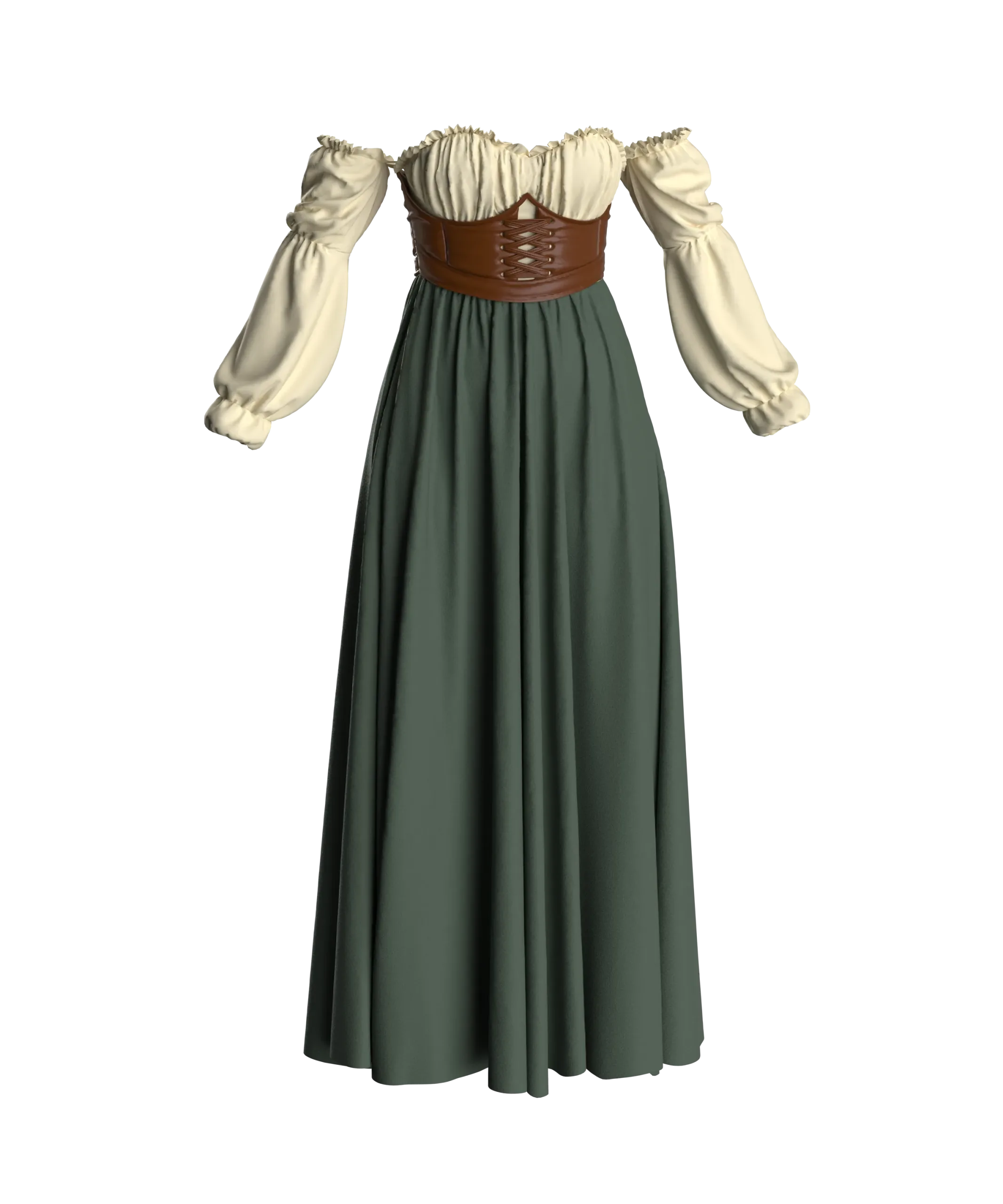 6 MEDIEVAL WOMEN CLOTH