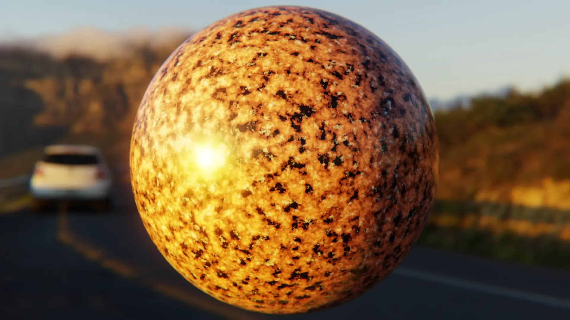 Procedural Granite Material 01