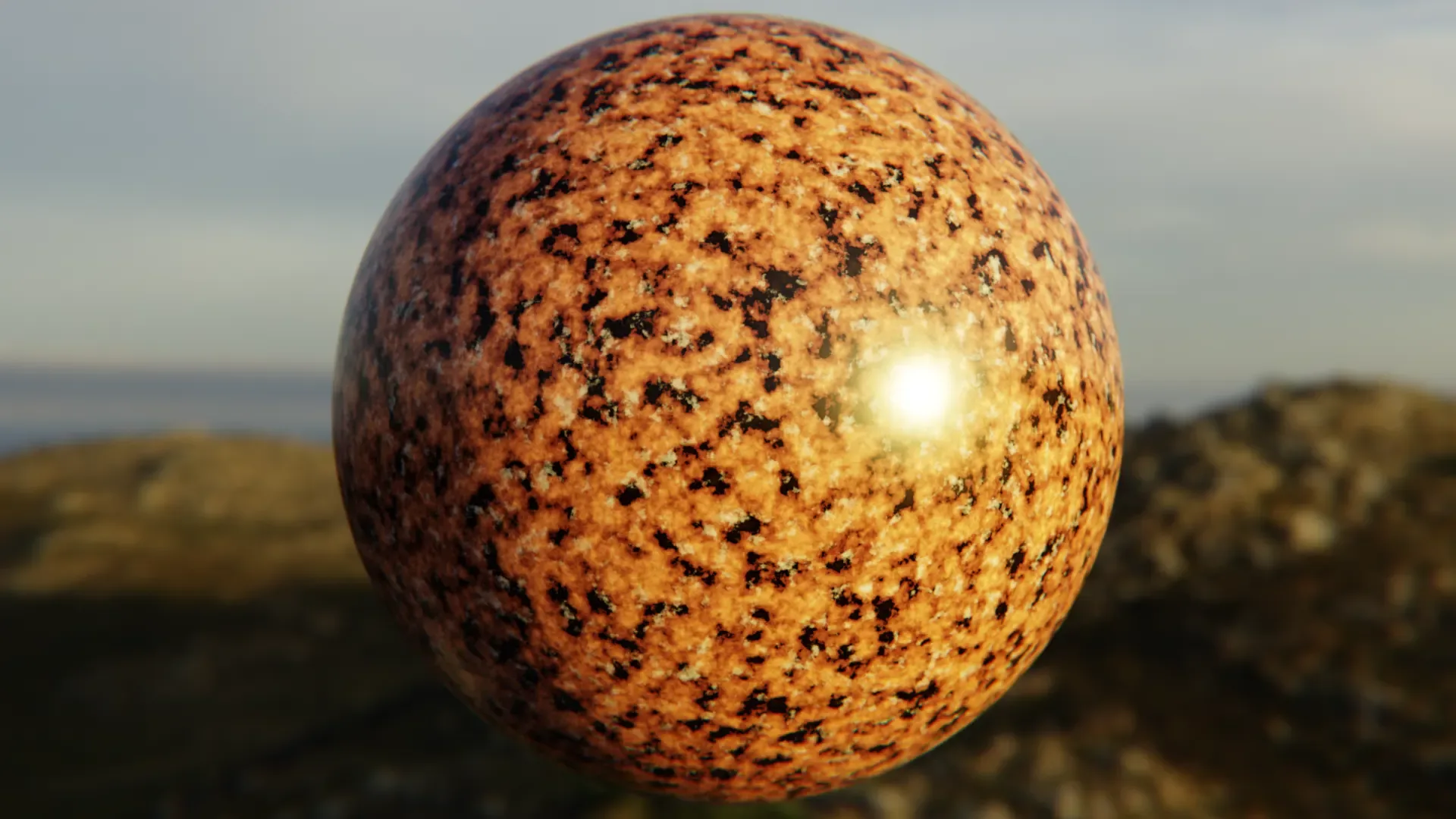 Procedural Granite Material 01