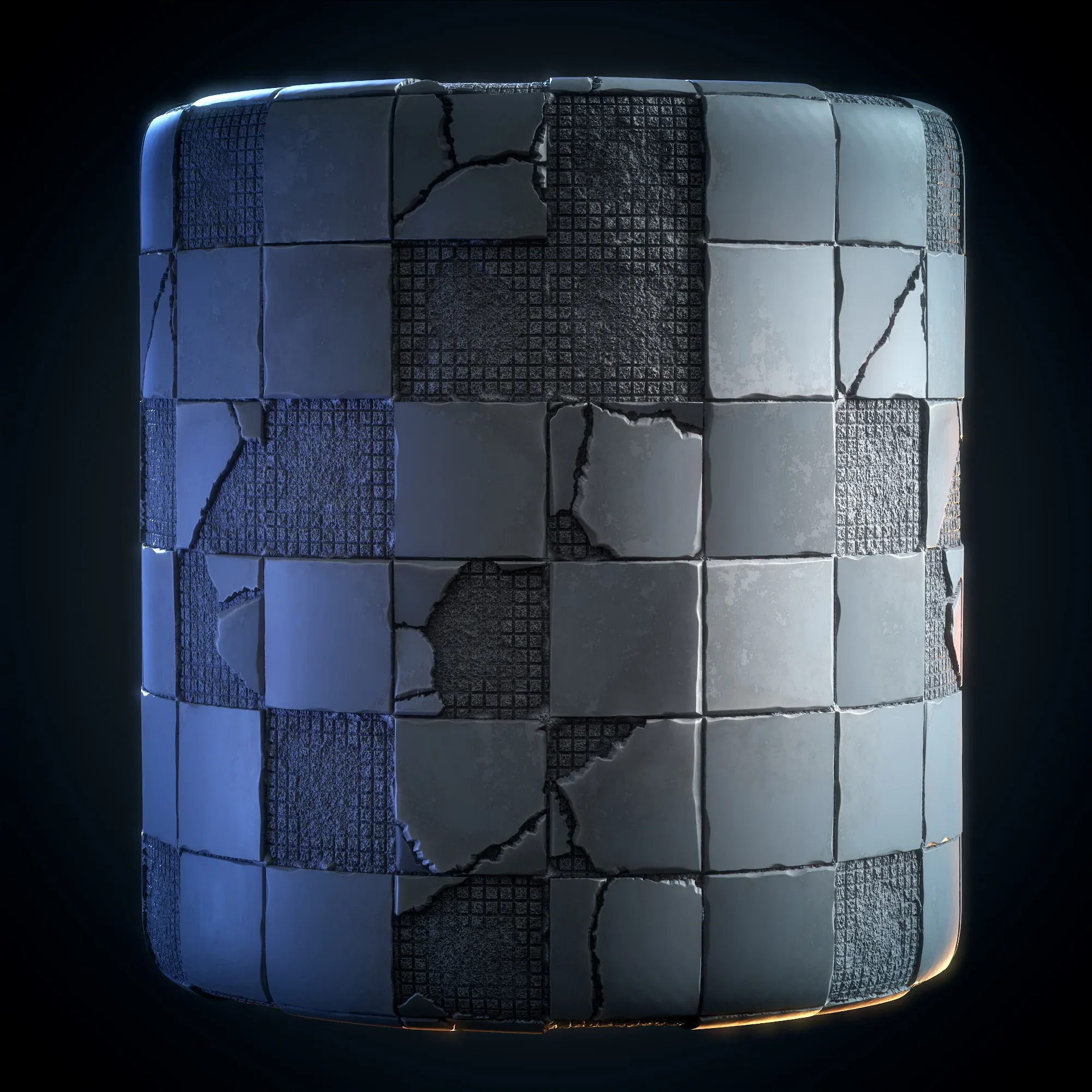 Tile Damage (Stylized) - VOL 02 - SBS & SBsar & Maps