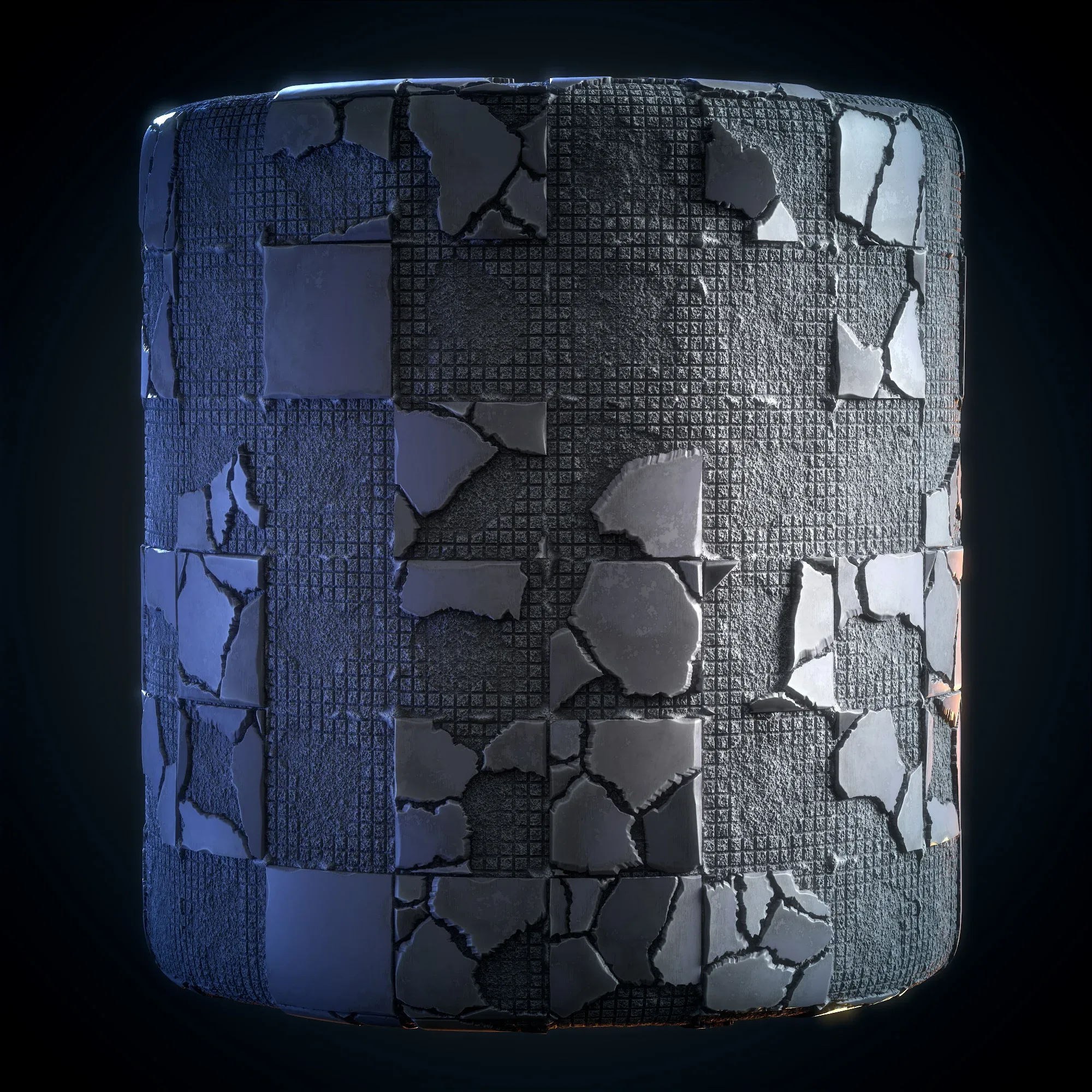 Tile Damage (Stylized) - VOL 02 - SBS & SBsar & Maps