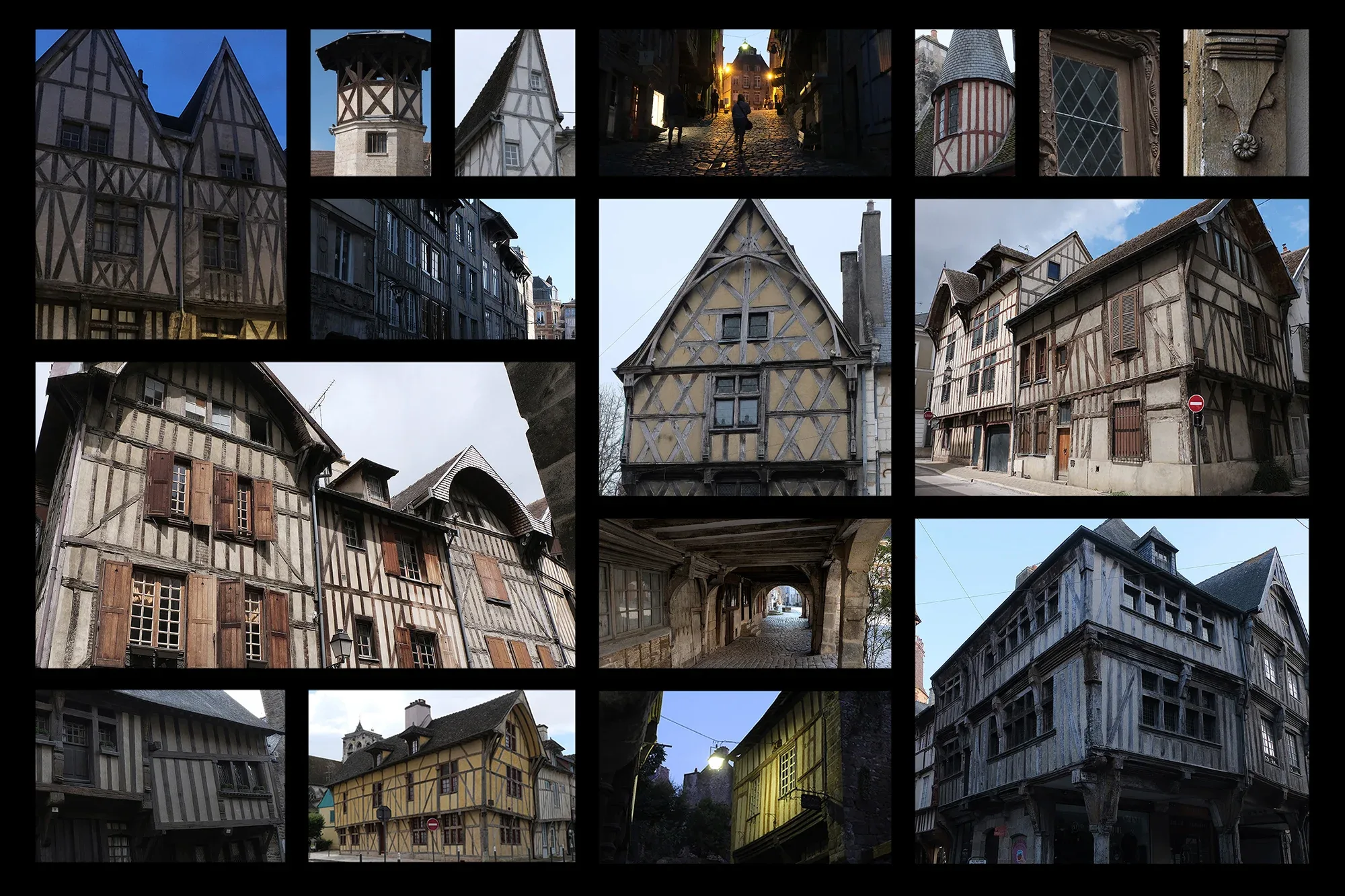 Half Timbered Houses