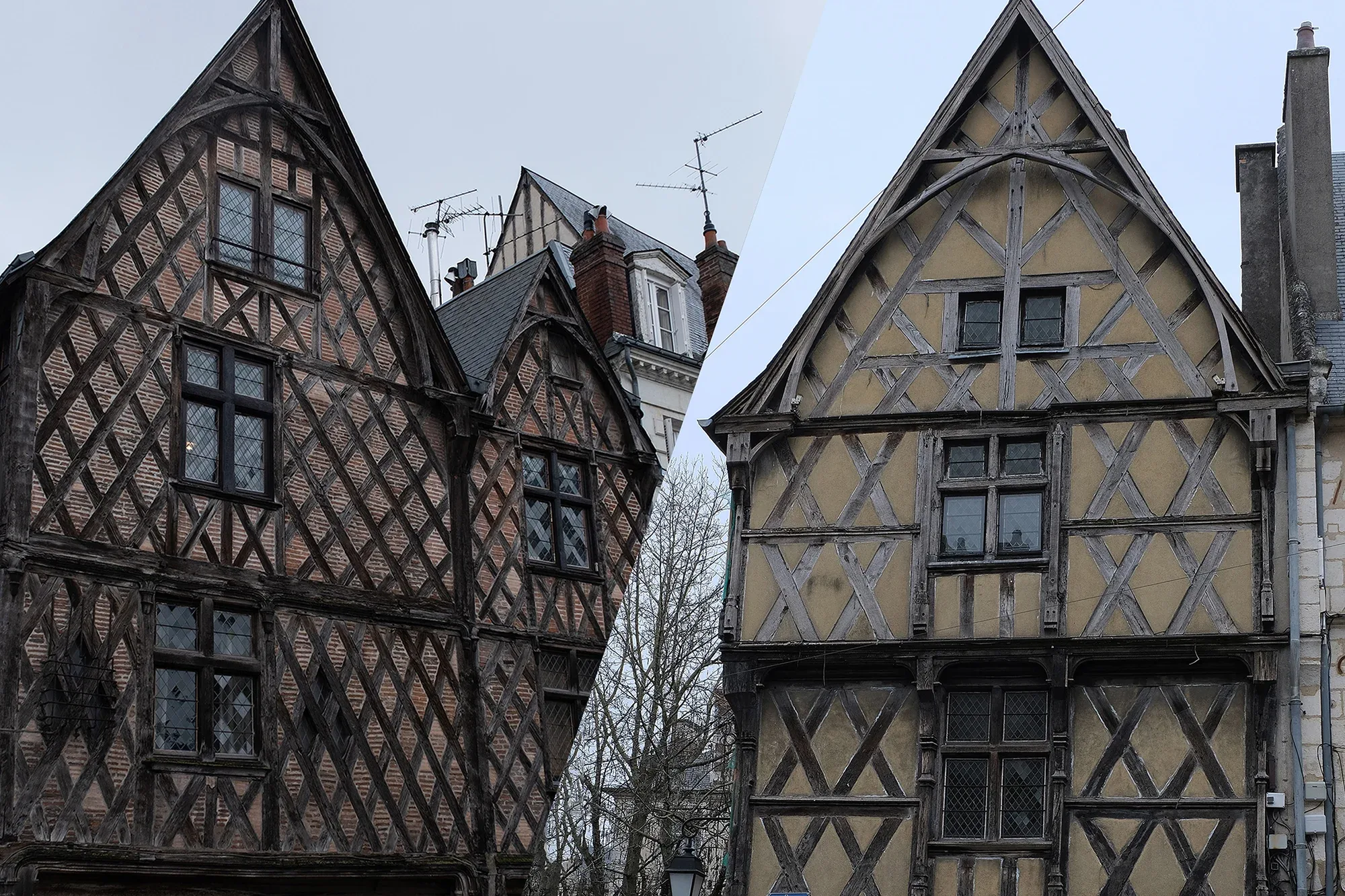 Half Timbered Houses