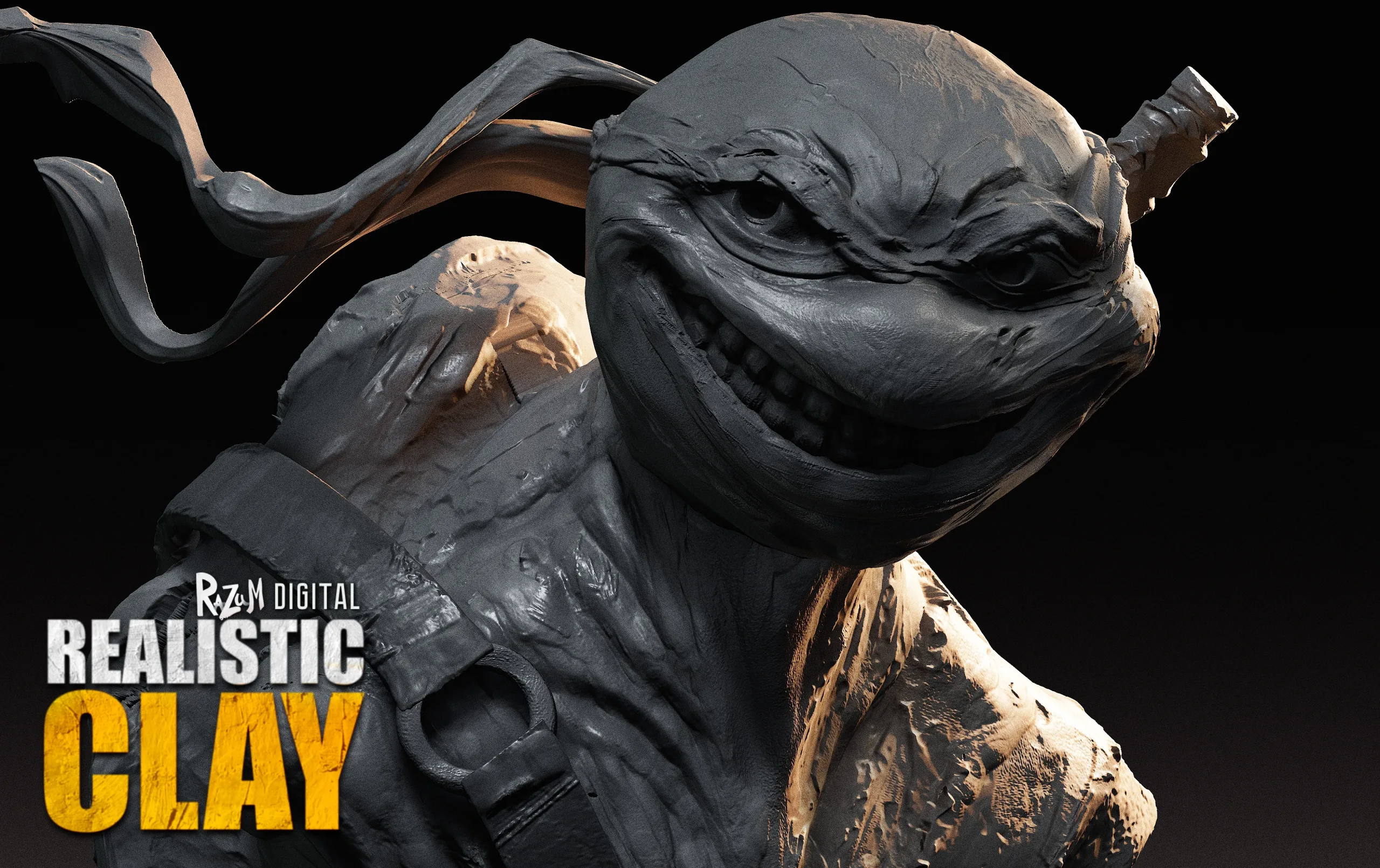 RAZUM DIGITAL CLAY 3D FOR NOMAD SCULPT IPAD