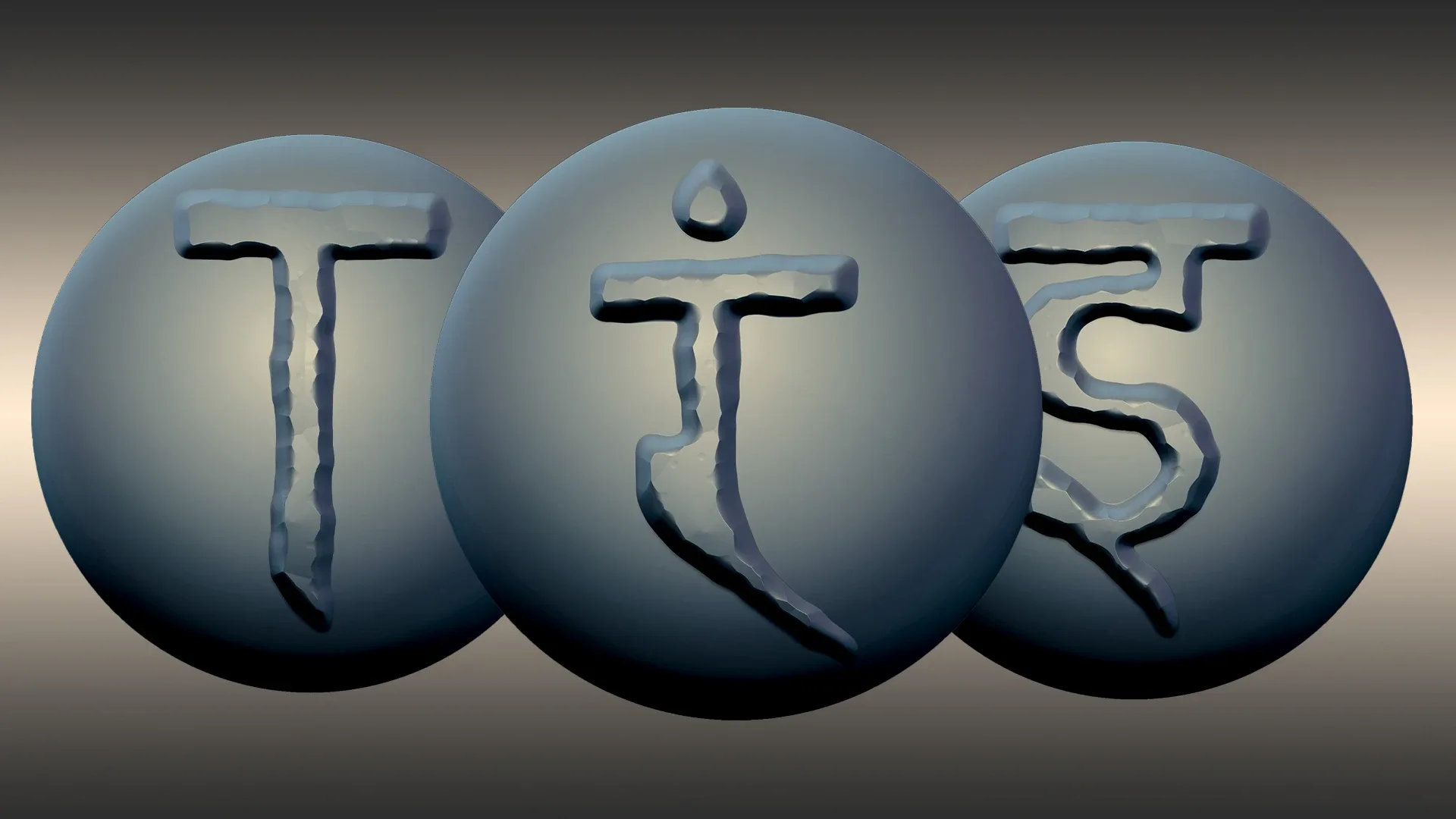 Sanskrit Script Brush Pack - 90 Brushes