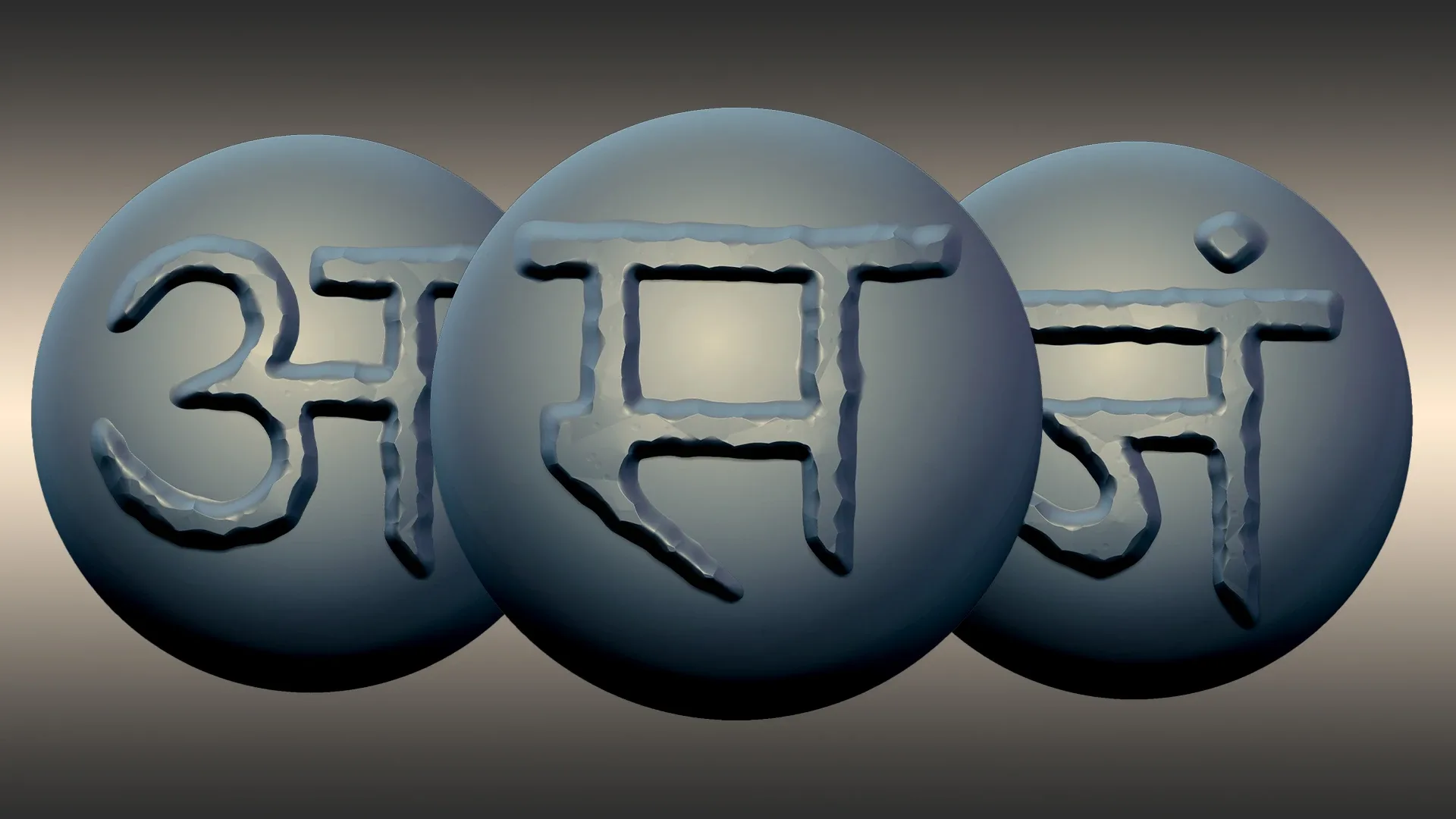 Sanskrit Script Brush Pack - 90 Brushes