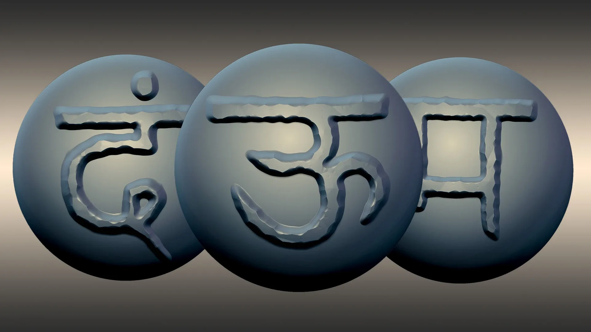 Sanskrit Script Brush Pack - 90 Brushes