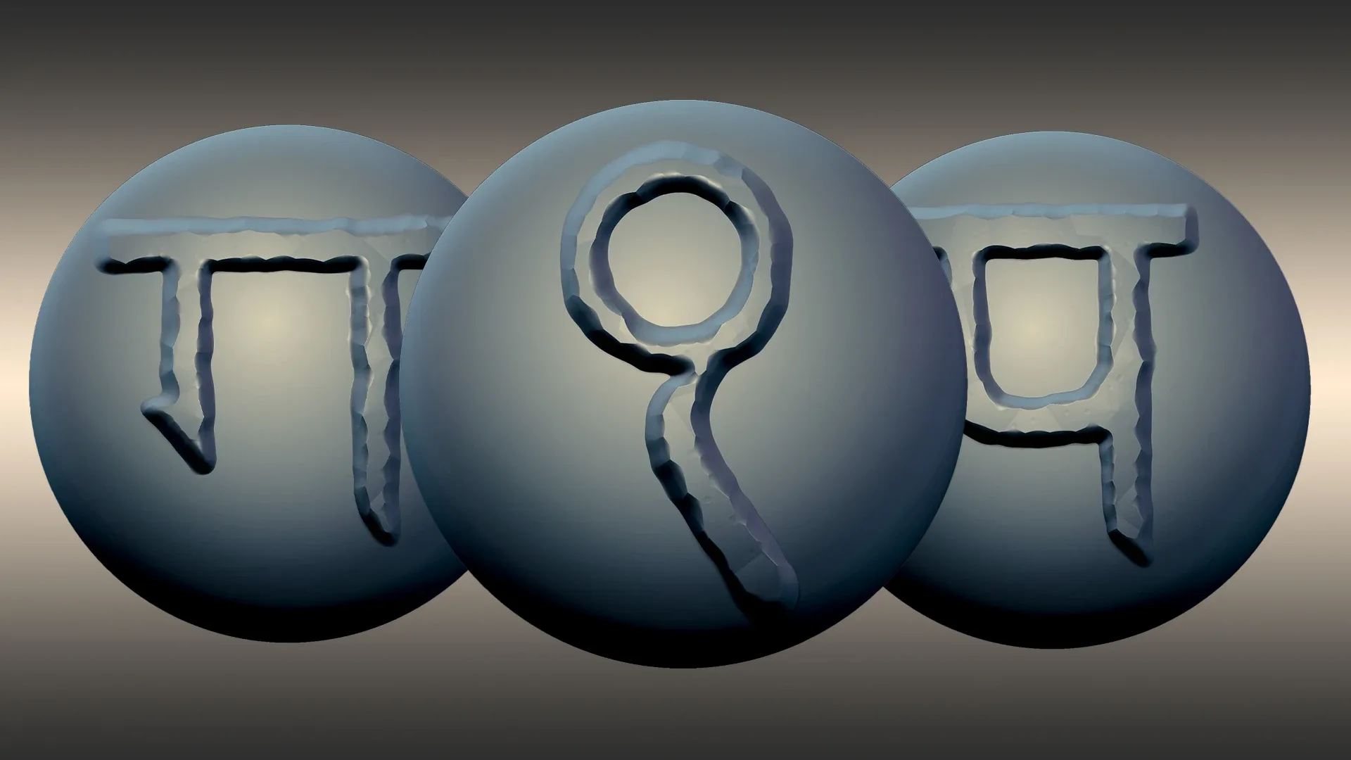 Sanskrit Script Brush Pack - 90 Brushes