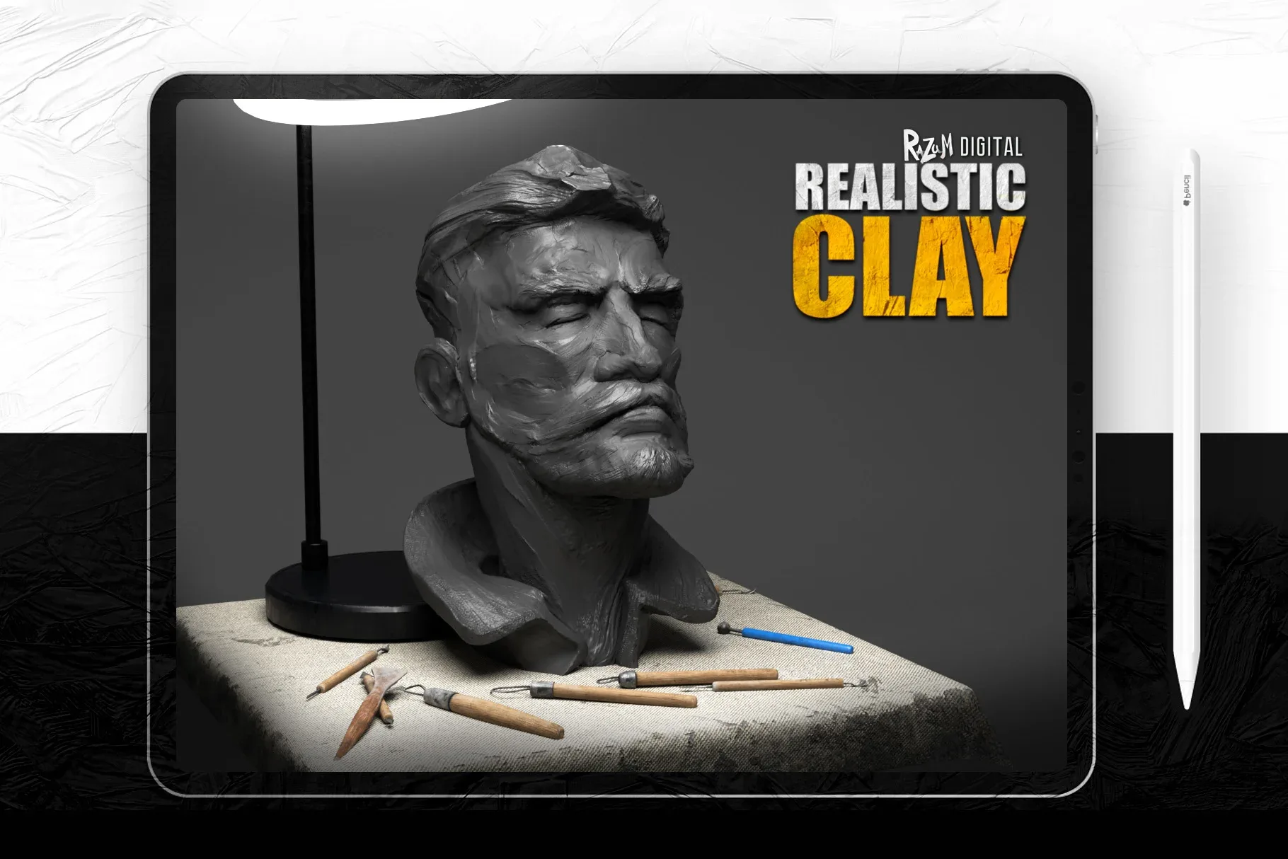 RAZUM DIGITAL CLAY 3D FOR NOMAD SCULPT IPAD