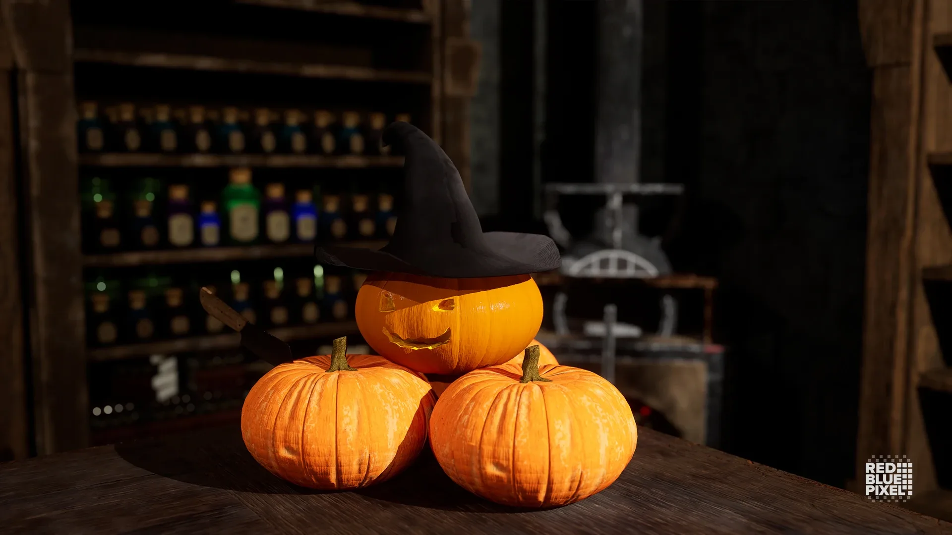Medieval Witch's Props