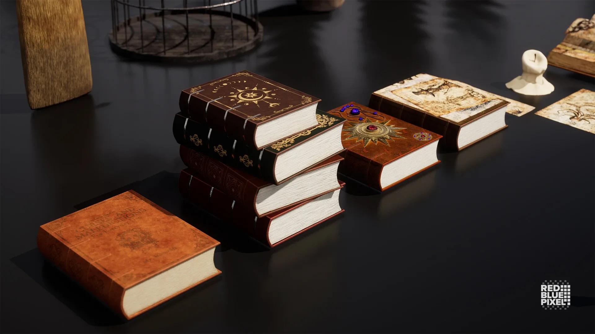 Medieval Witch's Props