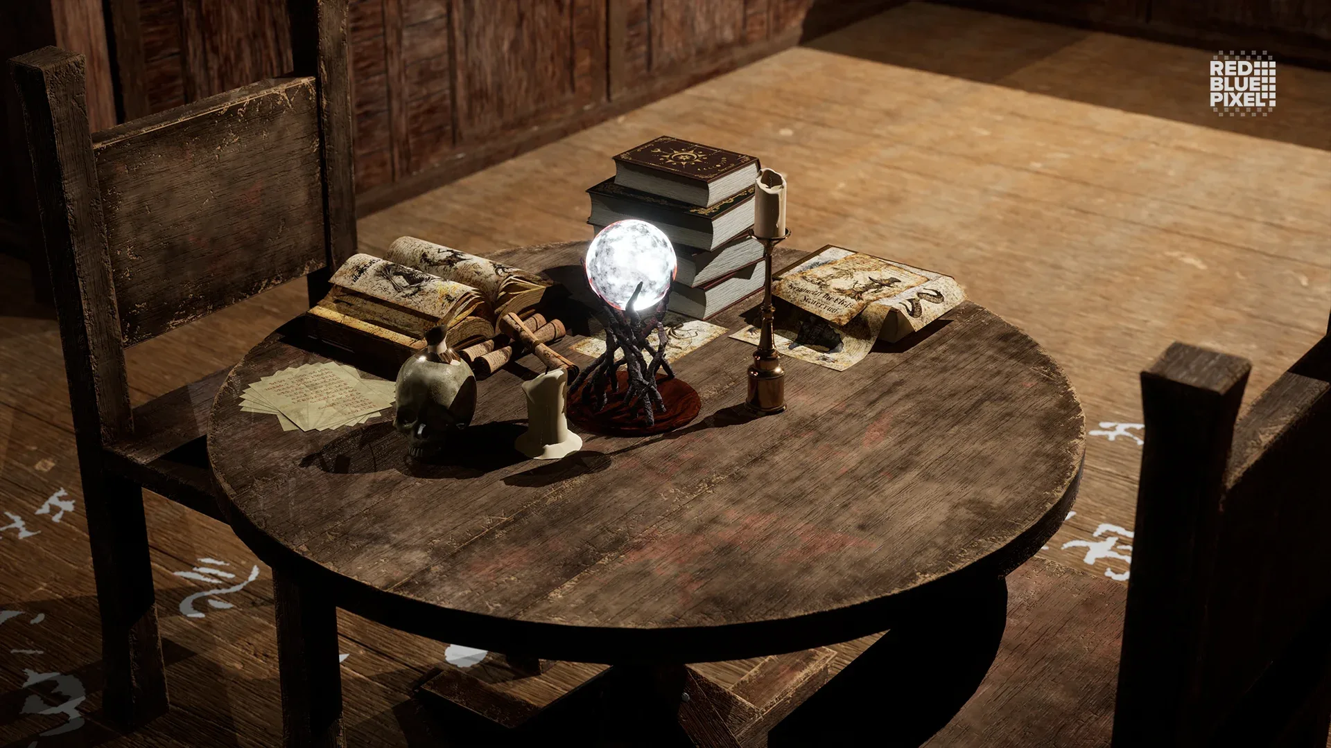 Medieval Witch's Props