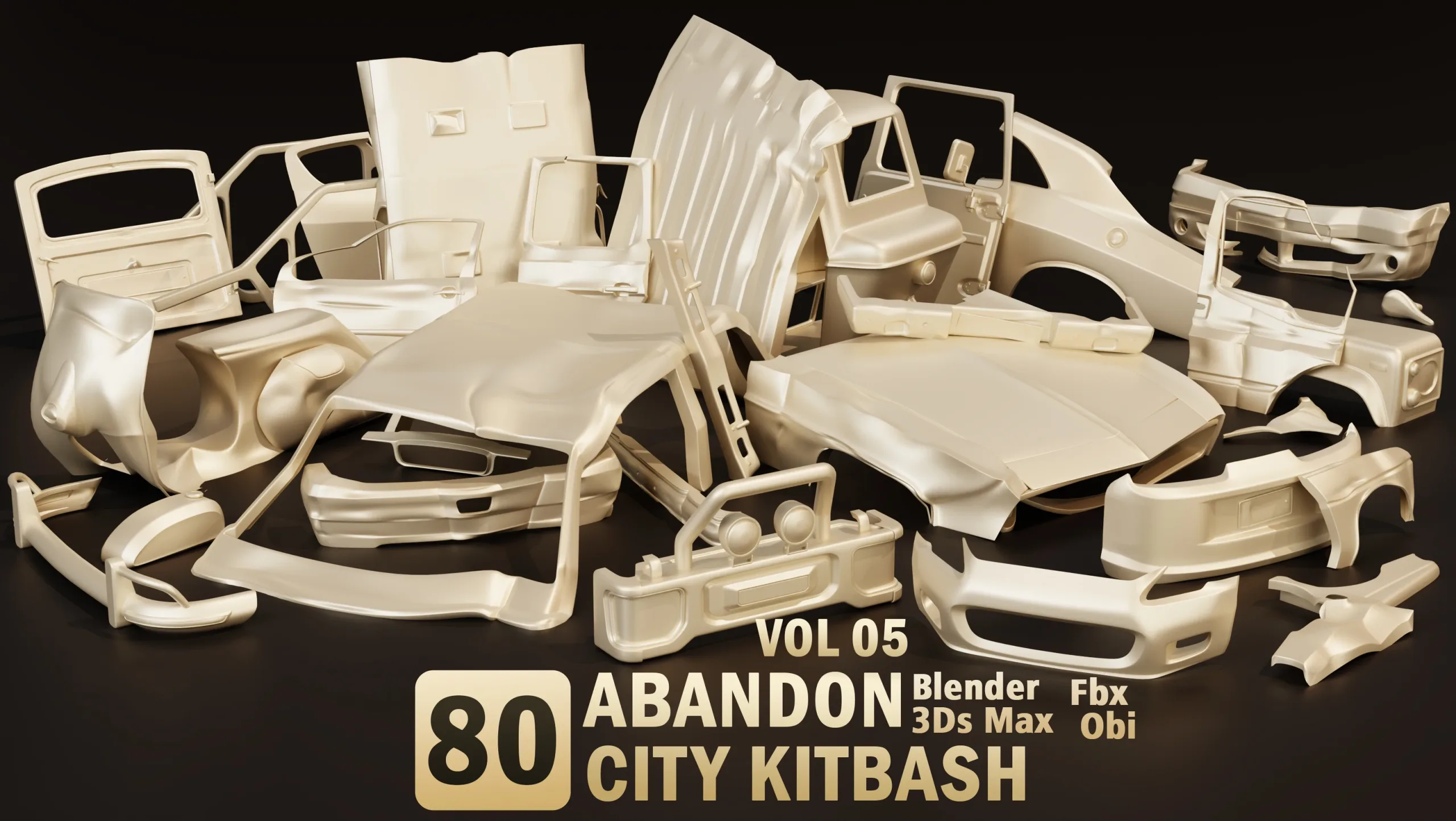 80 Abandon City Kitbash