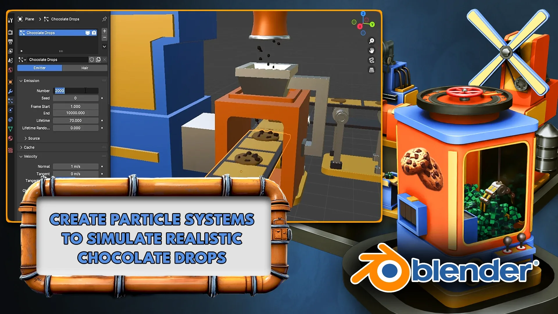 Blender Beginners Masterclass: The Cookie Factory
