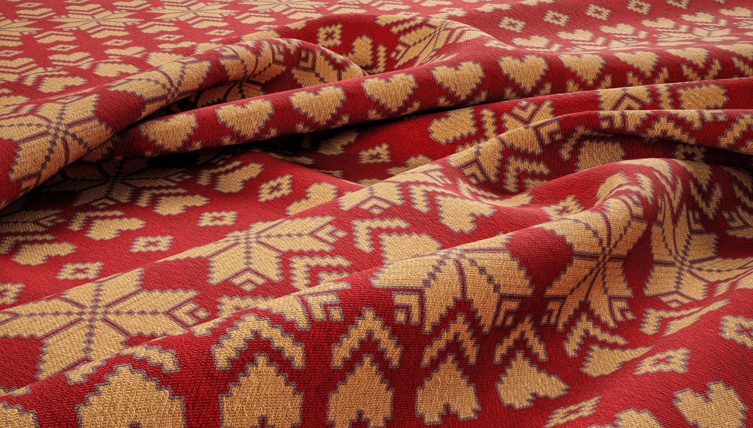 30 CHRISTMAS FABRIC MATERIAL(4K PBR TEXTURES & SBSAR & SBS)